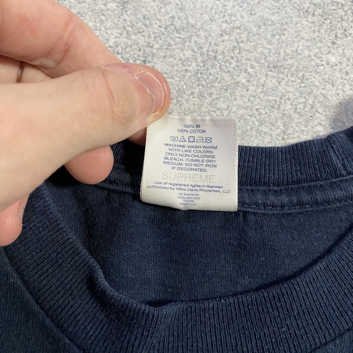 Supreme Supreme t shirt Navy Size US M / EU 48-50 / 2 - 5 Thumbnail