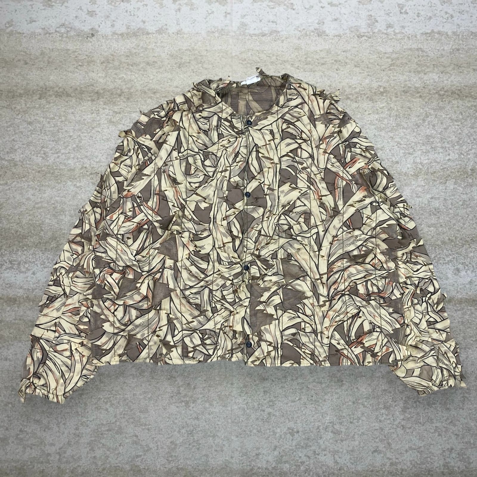 Vintage Vintage 90s Camo Light Jacket Mens XL Made USA Button Up Size US XL / EU 56 / 4 - 1 Thumbnail