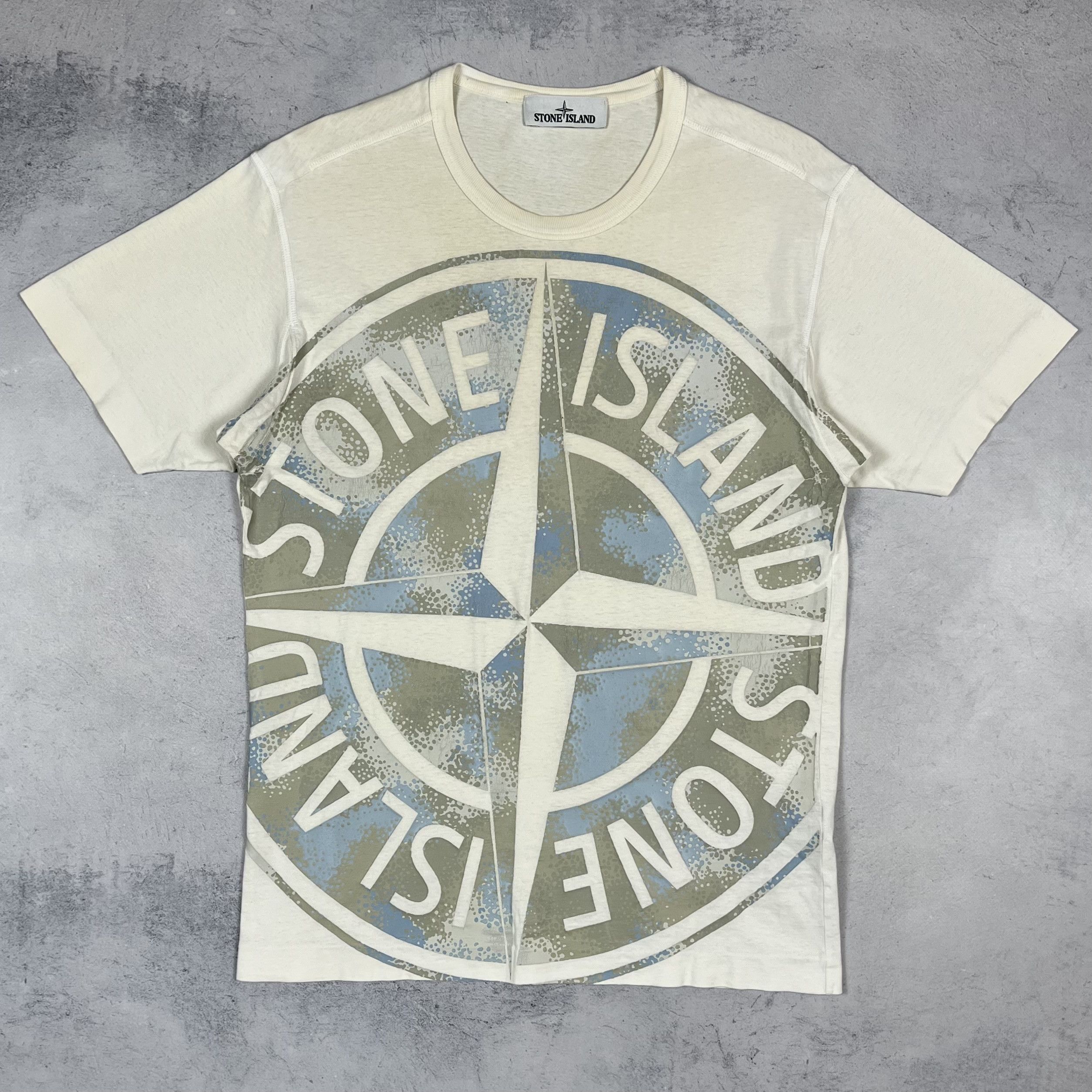 Stone Island Stone Island Desert Camo Big Logo T Shirt Size US S / EU 44-46 / 1 - 2 Thumbnail
