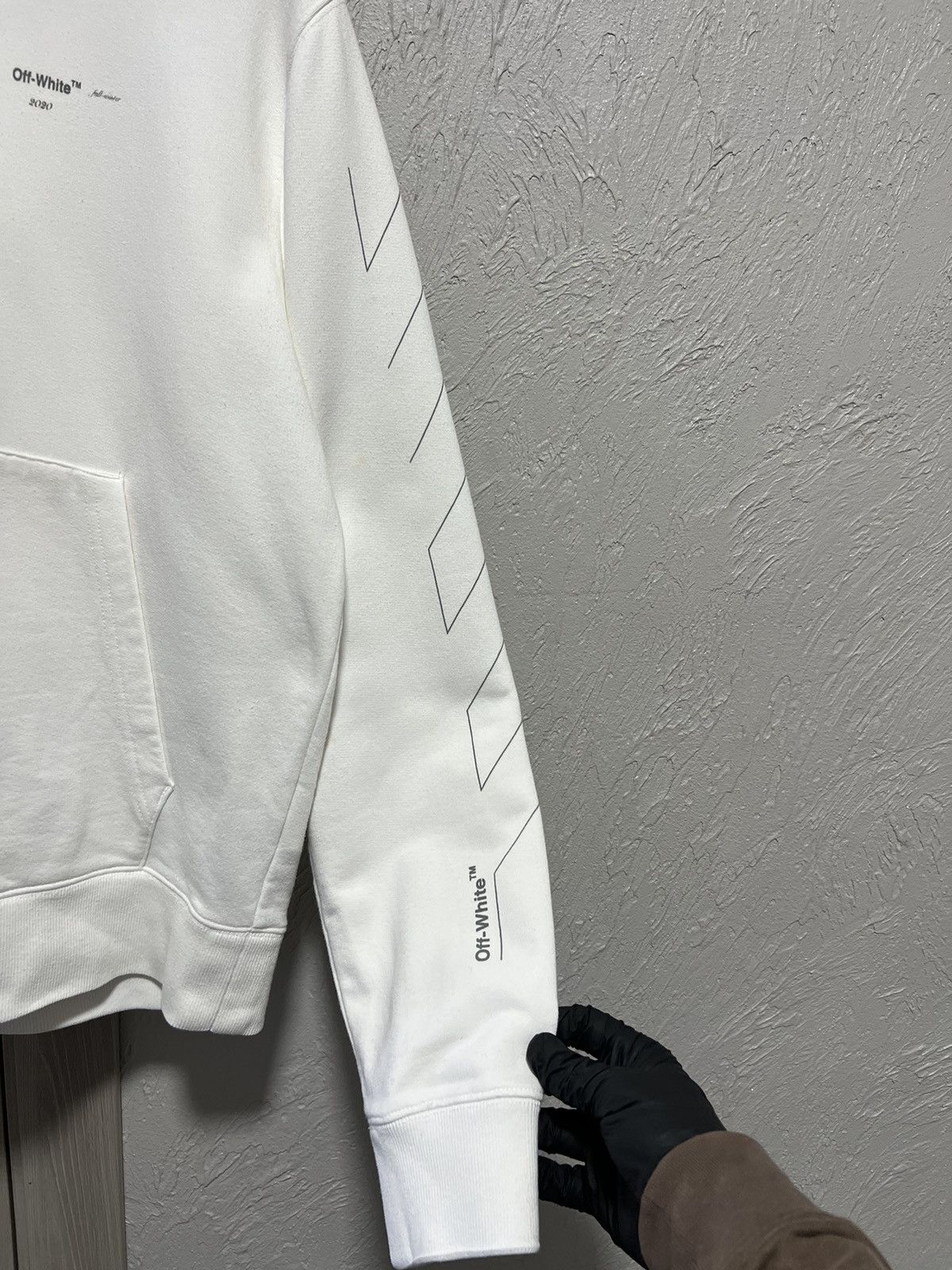 Off-White Off White Hoodie Rare Laxury Size US M / EU 48-50 / 2 - 15 Thumbnail