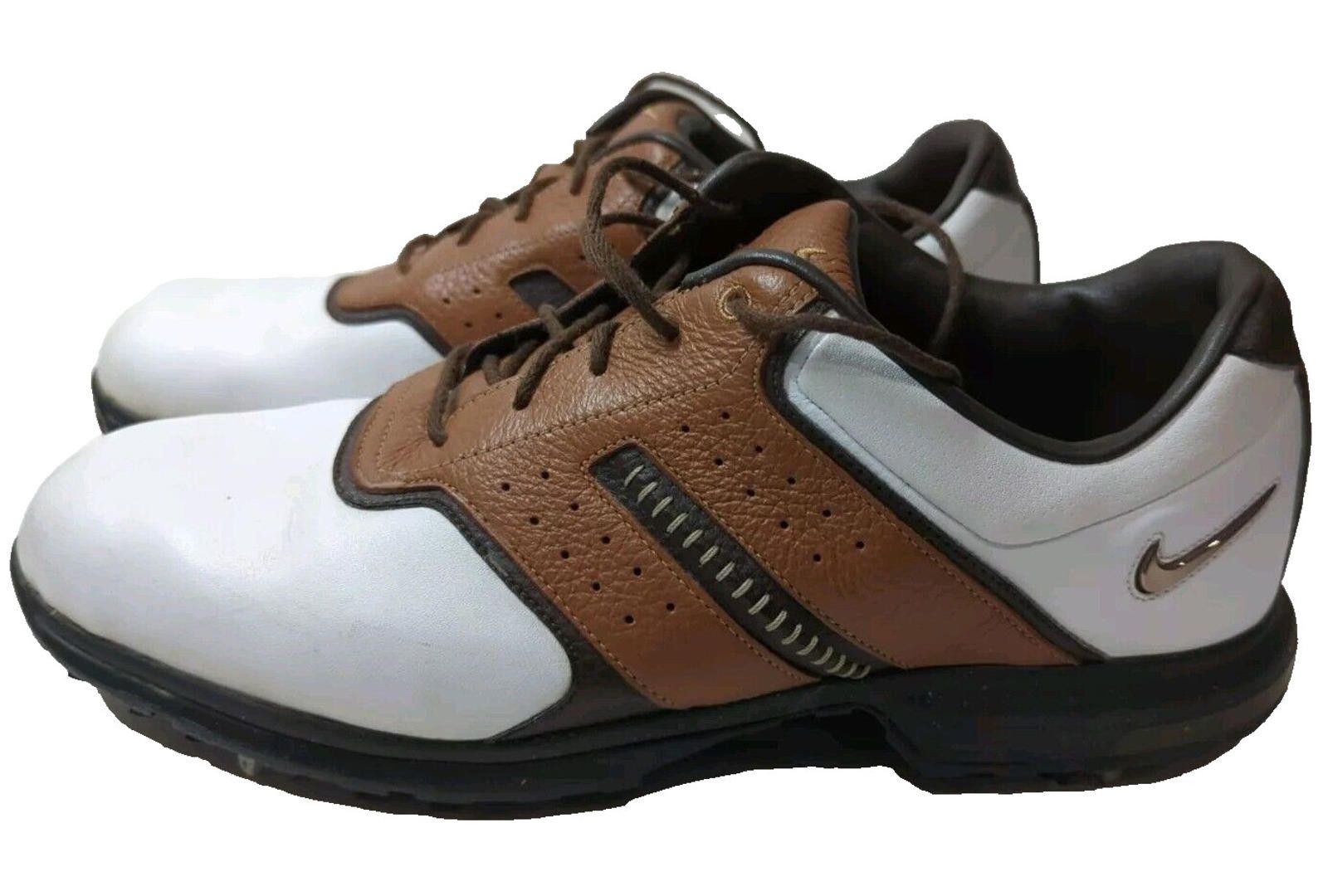 Nike Nike Air Golf Shoes 418535-172 Brown/White Size 10 Size ONE SIZE - 4 Thumbnail