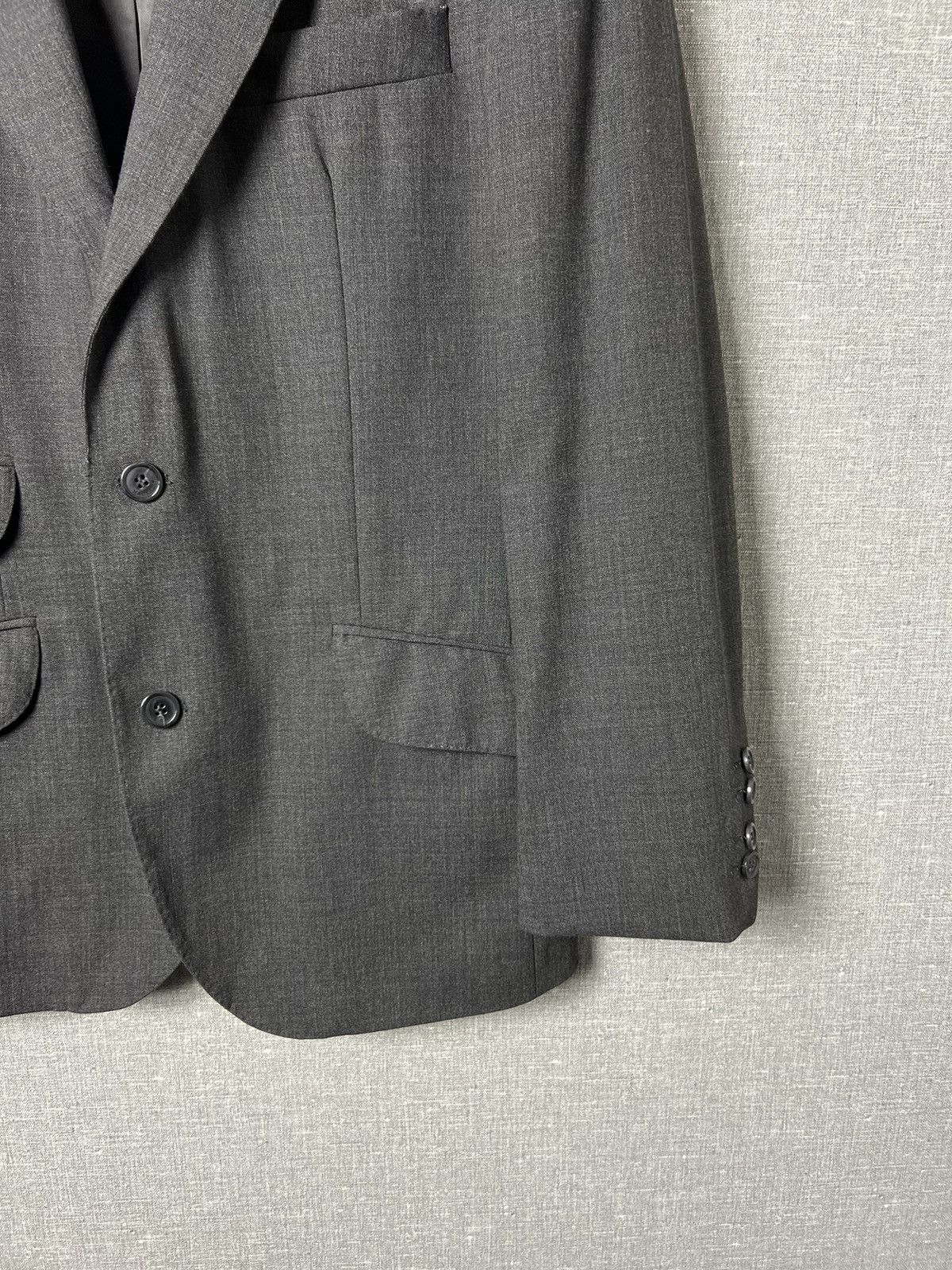 Hackett × Loro Piana Hackett London Travel Suit Ing Loro Piana Wool Blazer Jacket Size 40R - 7 Thumbnail