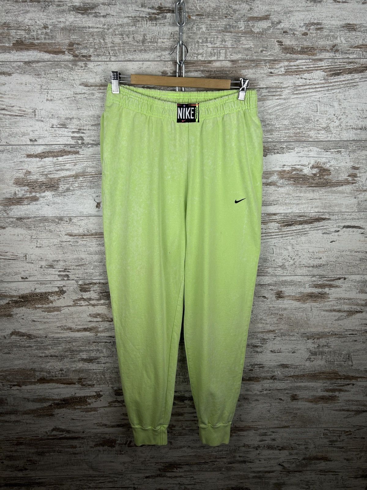 Nike Women’s Nike swoosh Sweatpants pants drill garment dyed y2k Size 32" / US 10 / IT 46 - 3 Thumbnail