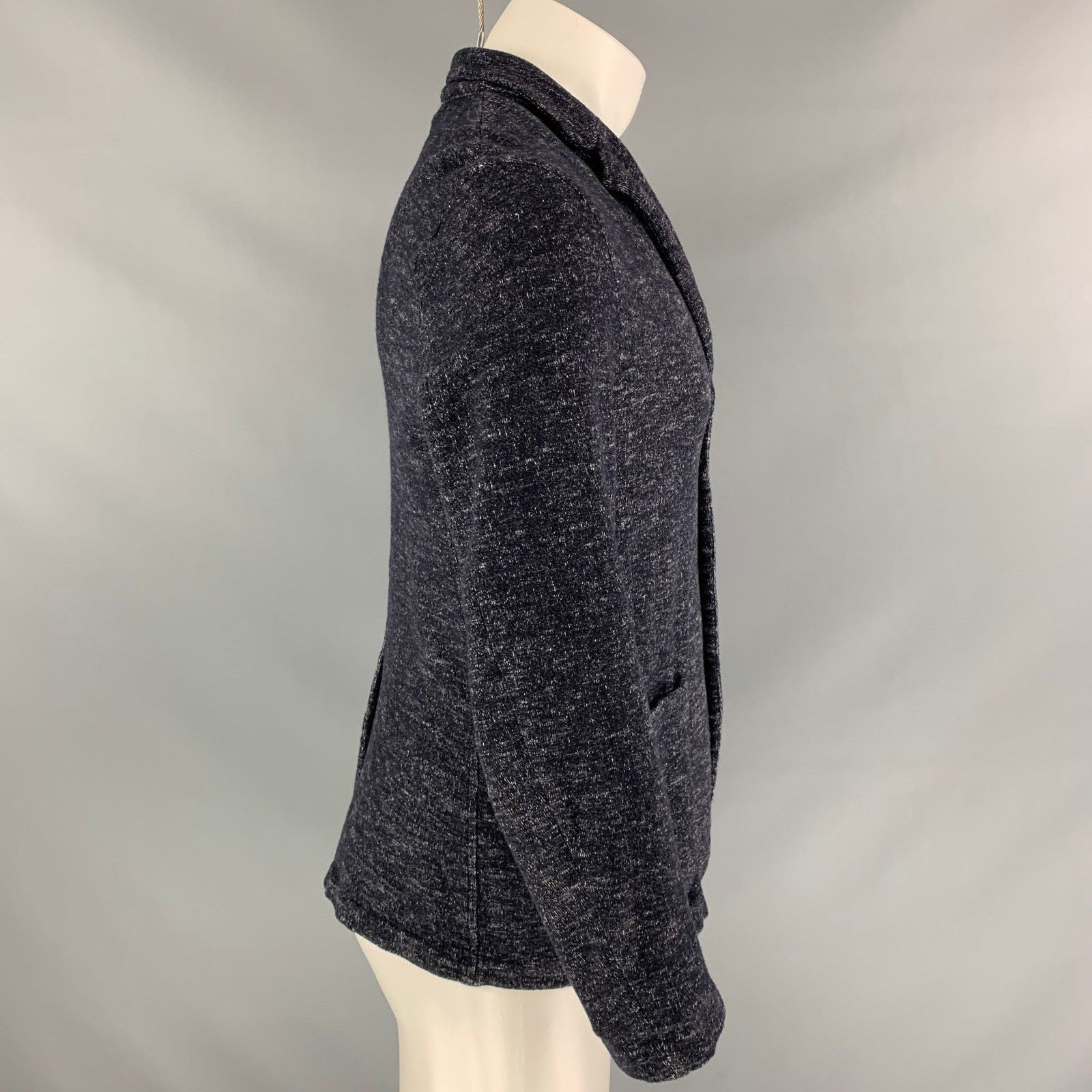Barena BARENA Size XL Grey Heather Wool Blend Cardigan Size US M / EU 48-50 / 2 - 3 Thumbnail