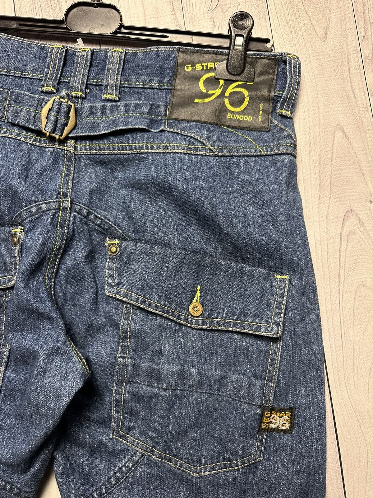 G-Star × Vintage Vintage Raw G-Star denim jeans size 30 rare pocket 96 logo Size US 30 / EU 46 - 5 Thumbnail