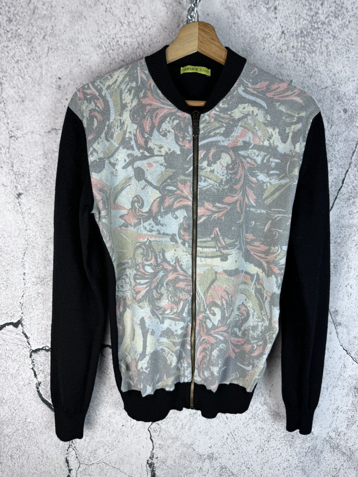 Versace Jeans Couture Versace Jeans Couture Zip Monogram Size US S / EU 44-46 / 1 - 1 Thumbnail