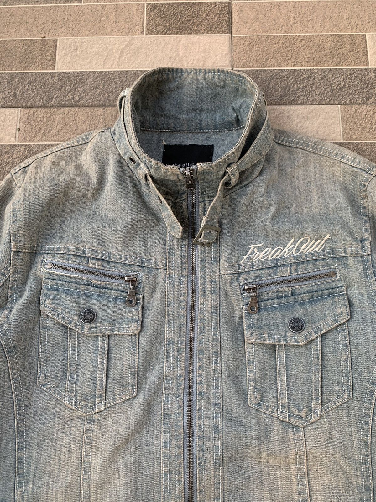 KMRii Japanese In The Attic Homme Seditionaries Punk Denim Jacket Size US L / EU 52-54 / 3 - 3 Thumbnail