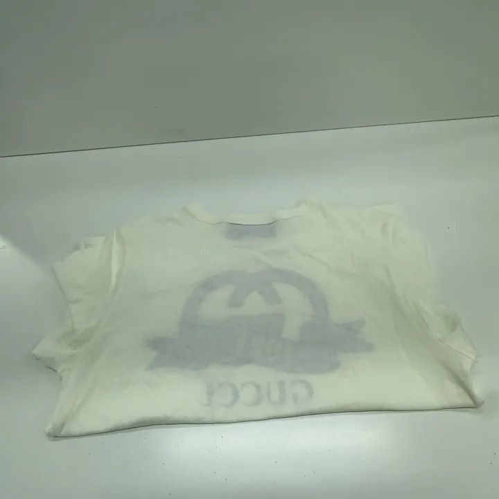 Gucci Gucci 1921 Logo Print Short Sleeve T-Shirt-2507 Size L / US 10 / IT 46 - 6 Thumbnail