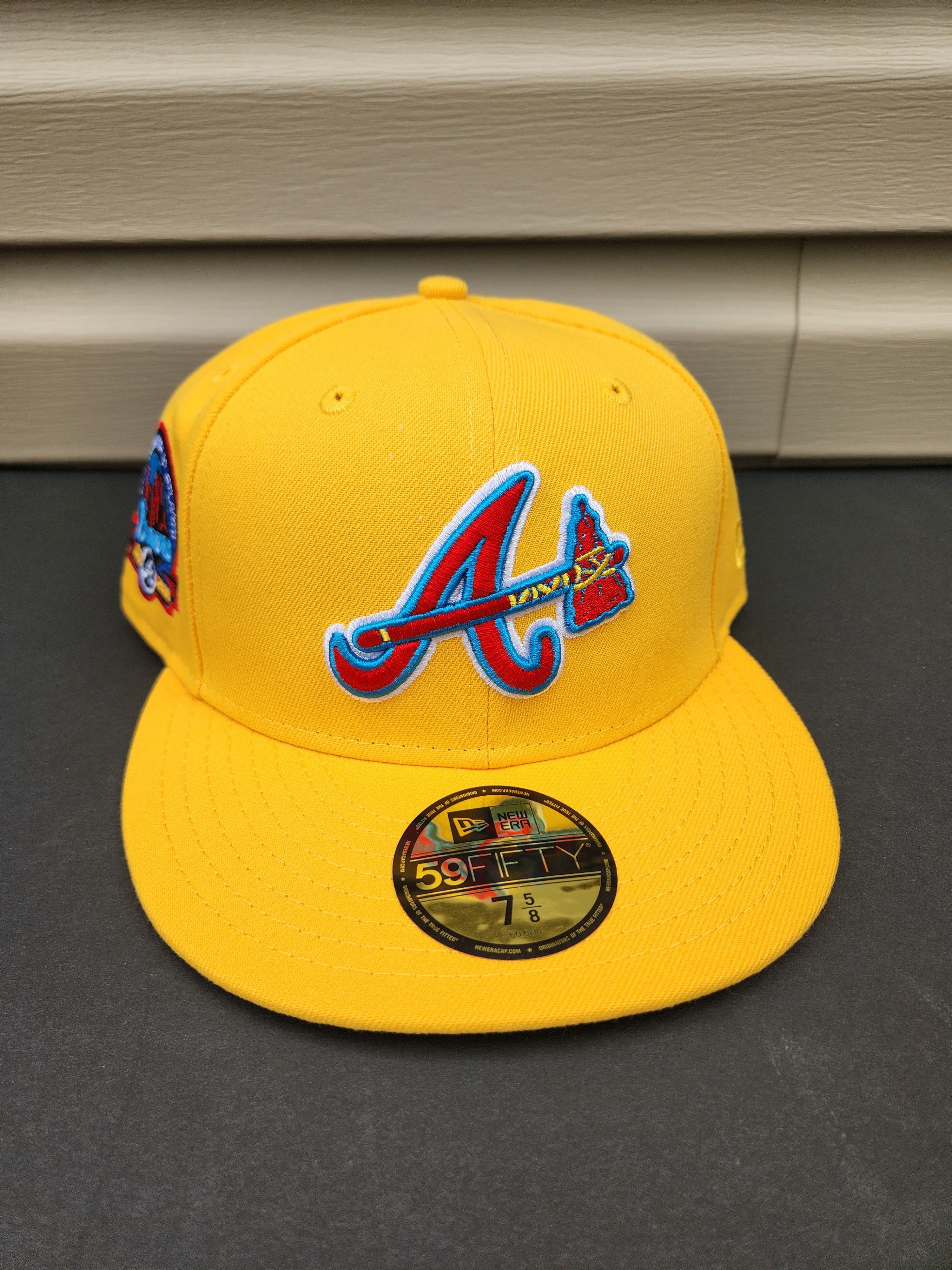 New Era NEW ERA 59FIFTY HAT WHEELS ATLANTA BRAVES 7 5/8 | Grailed