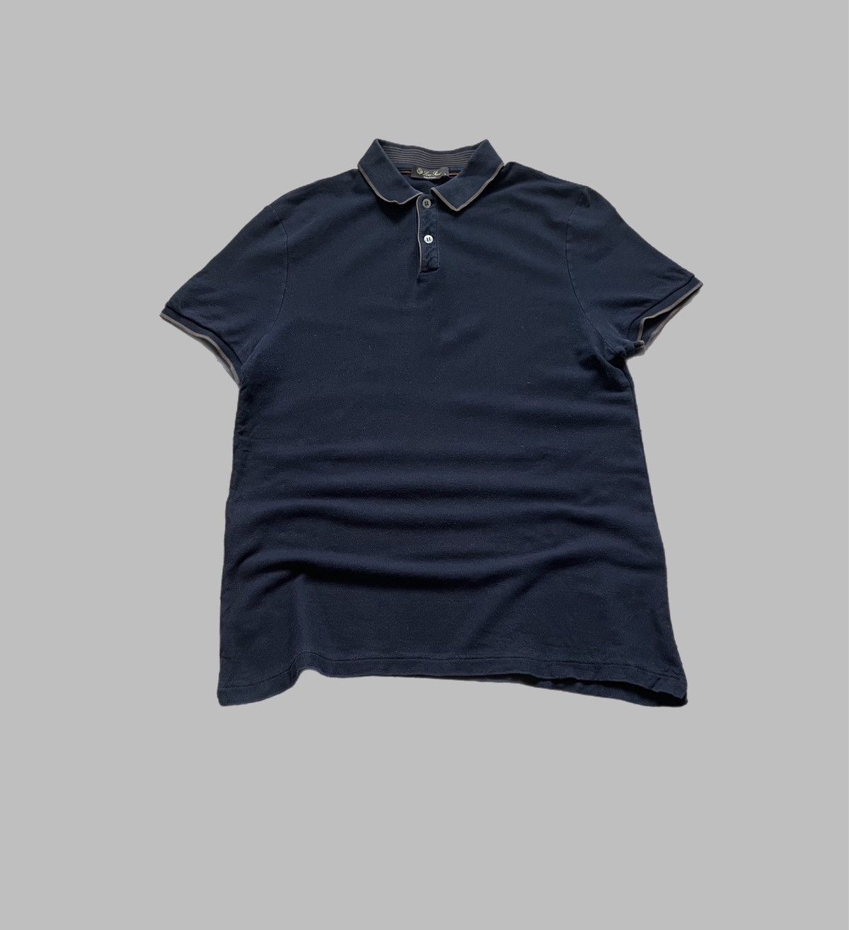 Loro Piana Blue Loro Piana Polo Old Money Size US L / EU 52-54 / 3 - 1 Thumbnail