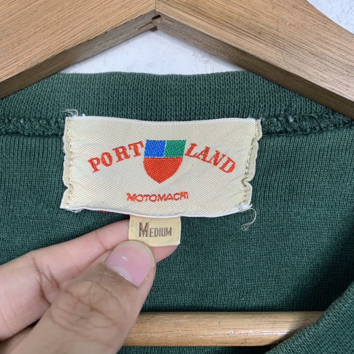 Japanese Brand Portland Crewneck Green Sweatshirt Size US M / EU 48-50 / 2 - 11 Thumbnail