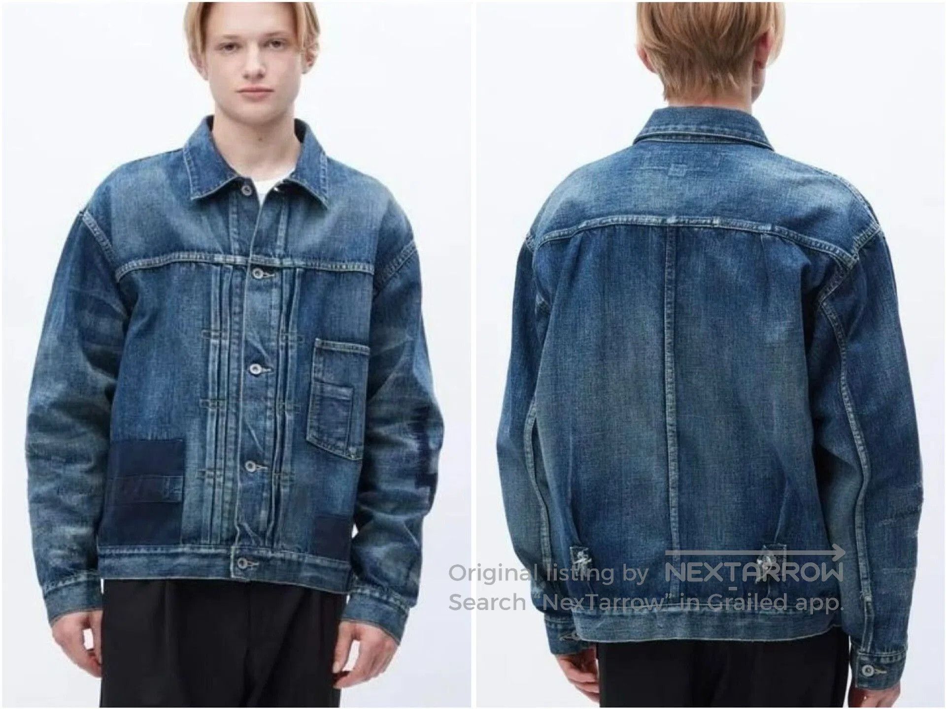 Neighborhood neighborhood savage denim type-1 jacket. Size US M / EU 48-50 / 2 - 9 Thumbnail