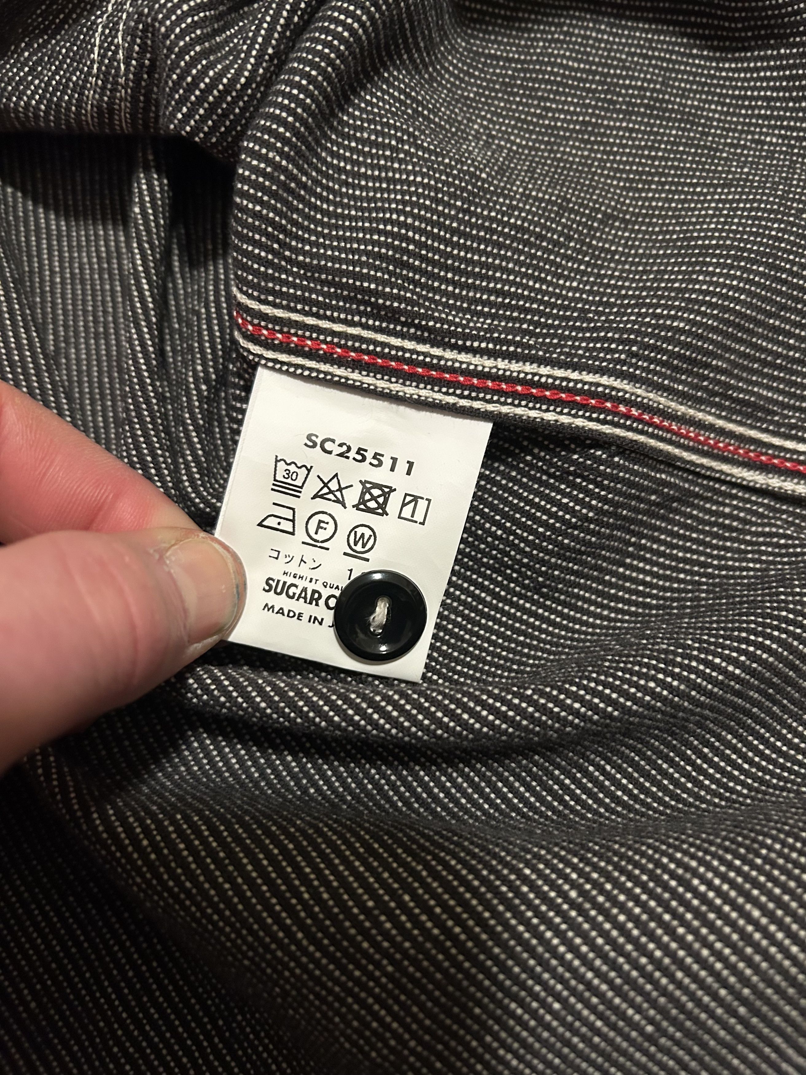 Sugar Cane Sugar Cane Jean Cord Work Shirt Size US S / EU 44-46 / 1 - 5 Thumbnail