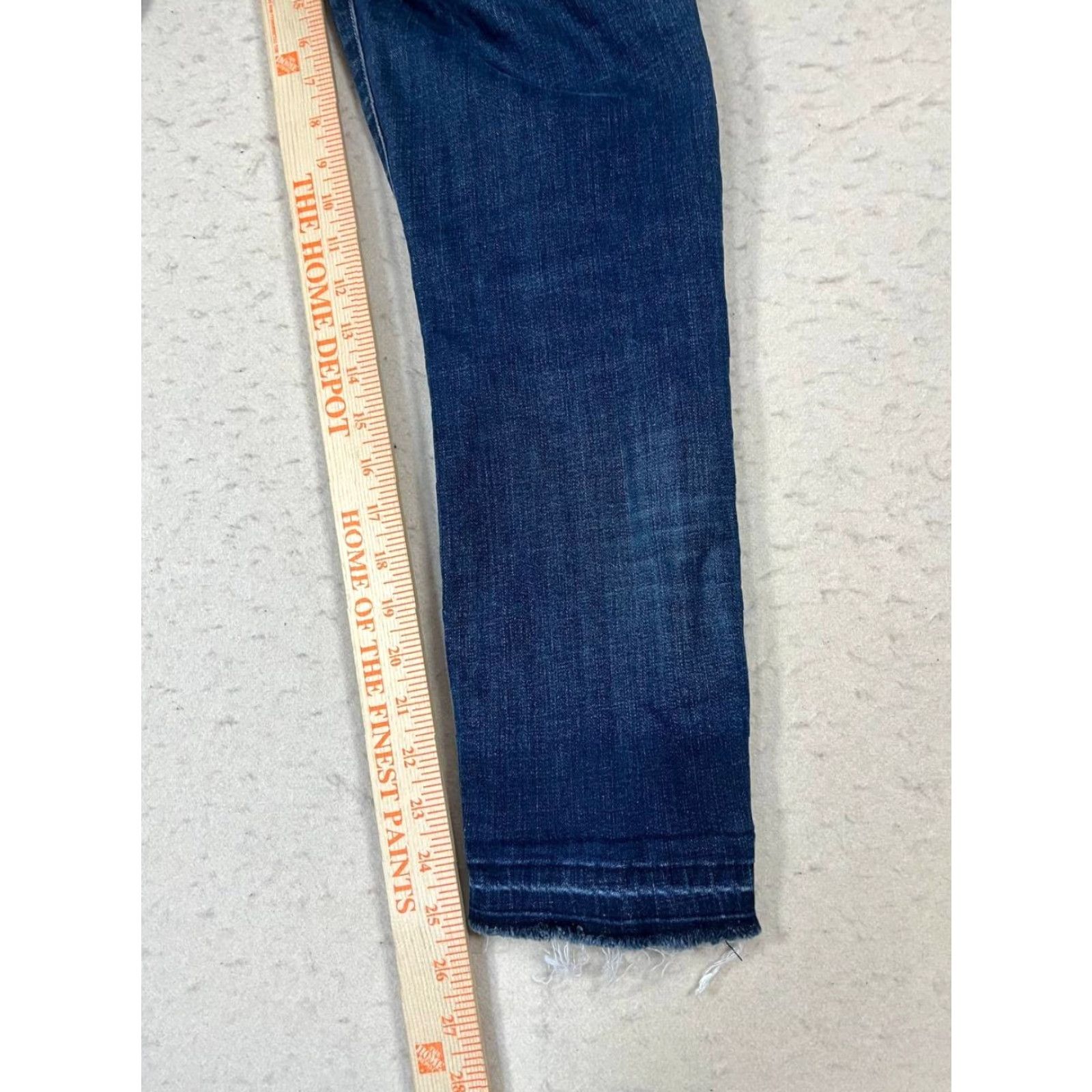 Lucky Brand Lucky Brand Jeans Cropped Womens 6 Blue Medium Wash Stretch 5-Pocket Denim Jeans Size 28" / US 6 / IT 42 - 5 Thumbnail