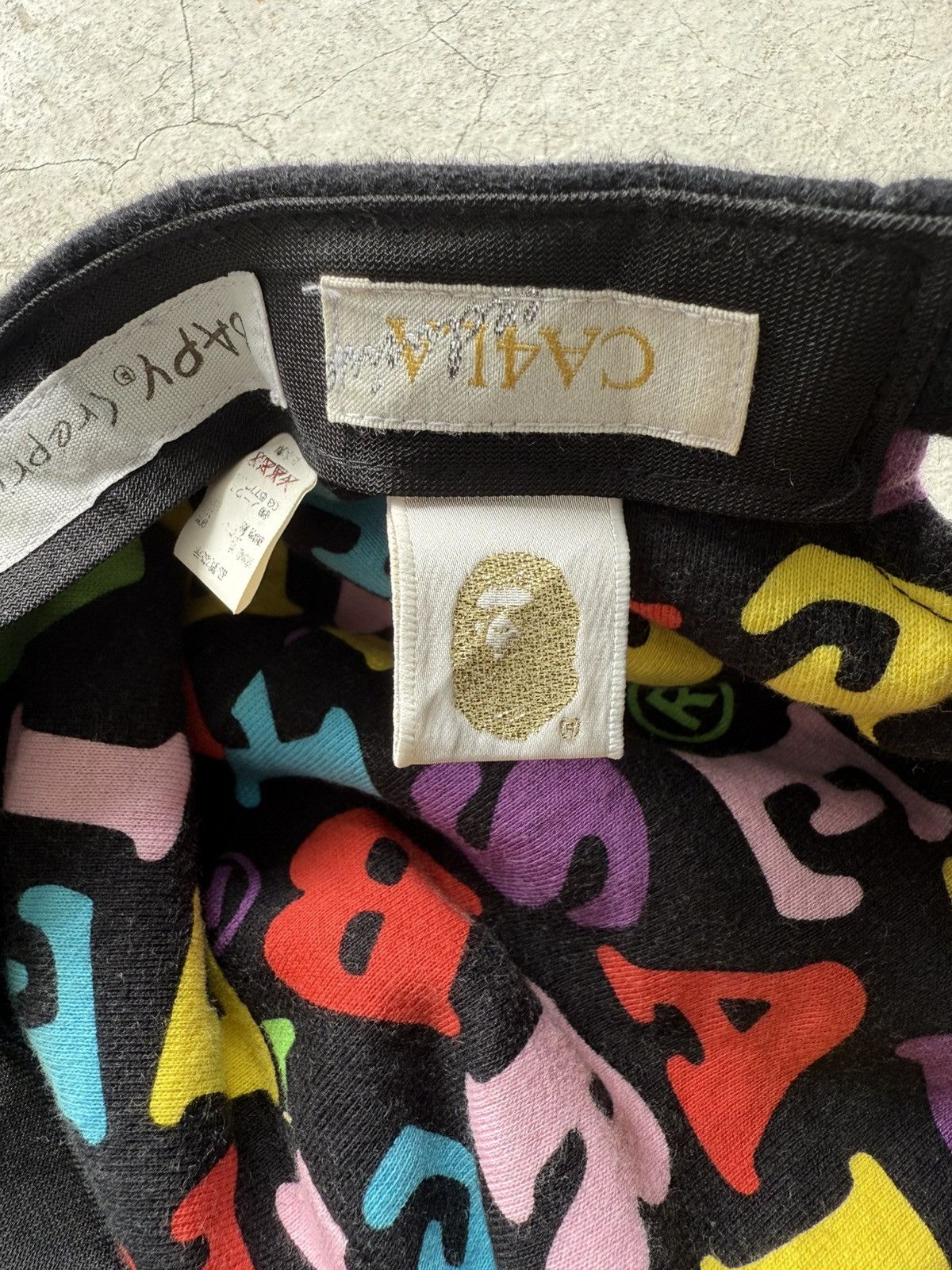 CA4LA Vintage CA4LA x Bathing ape baby Reprise Toshi Wool Cap Size ONE SIZE - 12 Thumbnail