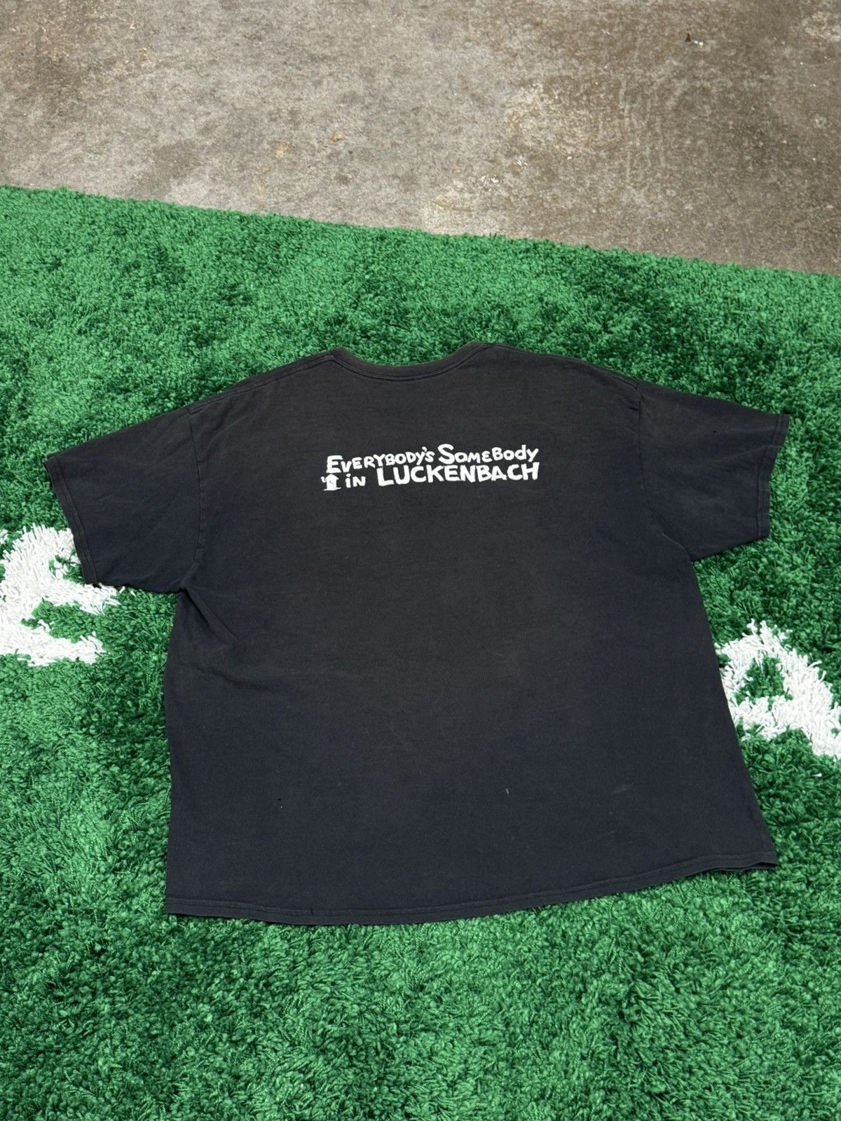 Vintage Vintage Destroyed Distressed Luckenbach Texas Star Logo Tee Size US XL / EU 56 / 4 - 5 Thumbnail