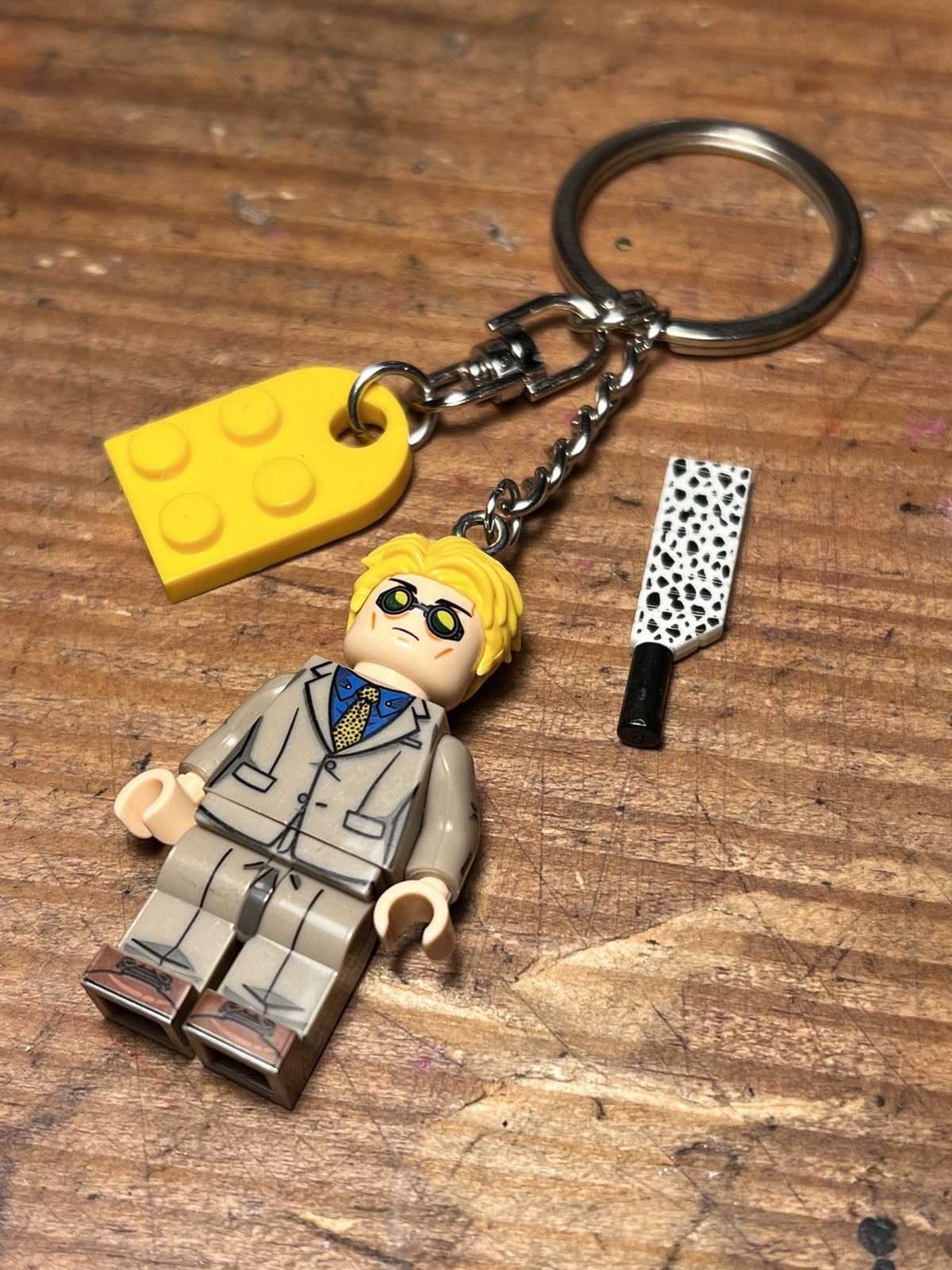 Anime Nanami gojo Jujutsu Kaisen anime minifigure keychain keyring Size ONE SIZE - 9 Thumbnail