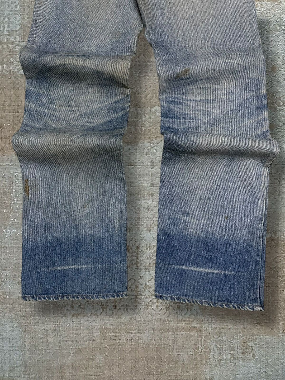 Wrangler Vintage 1990s Designer Wrangler Distressed Mudwash Denim Size US 29 - 12 Thumbnail