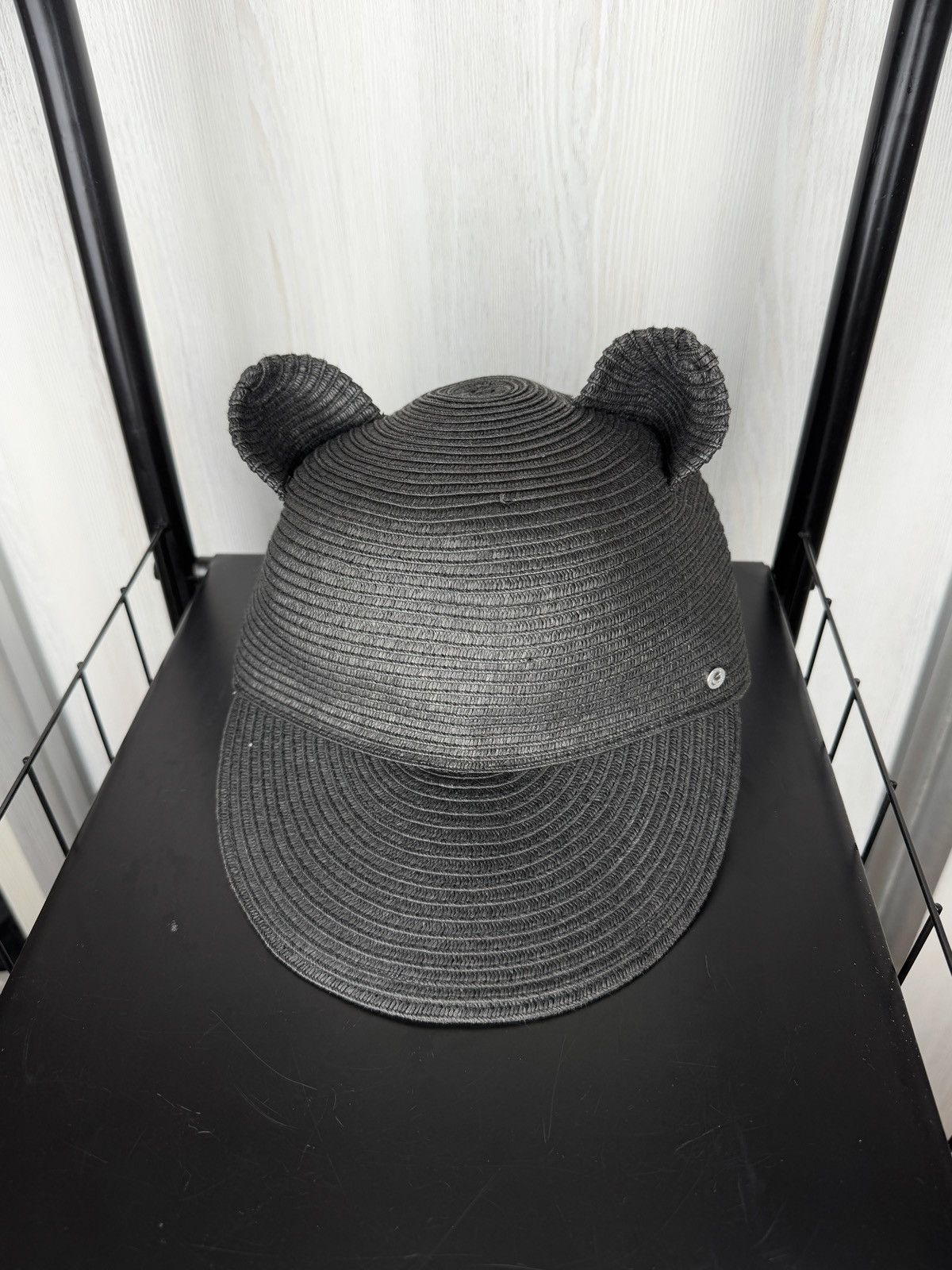 Karl Lagerfeld Karl Lagerfeld Women Choupette Ears Paper Baseball Cap Hat Size ONE SIZE - 4 Thumbnail