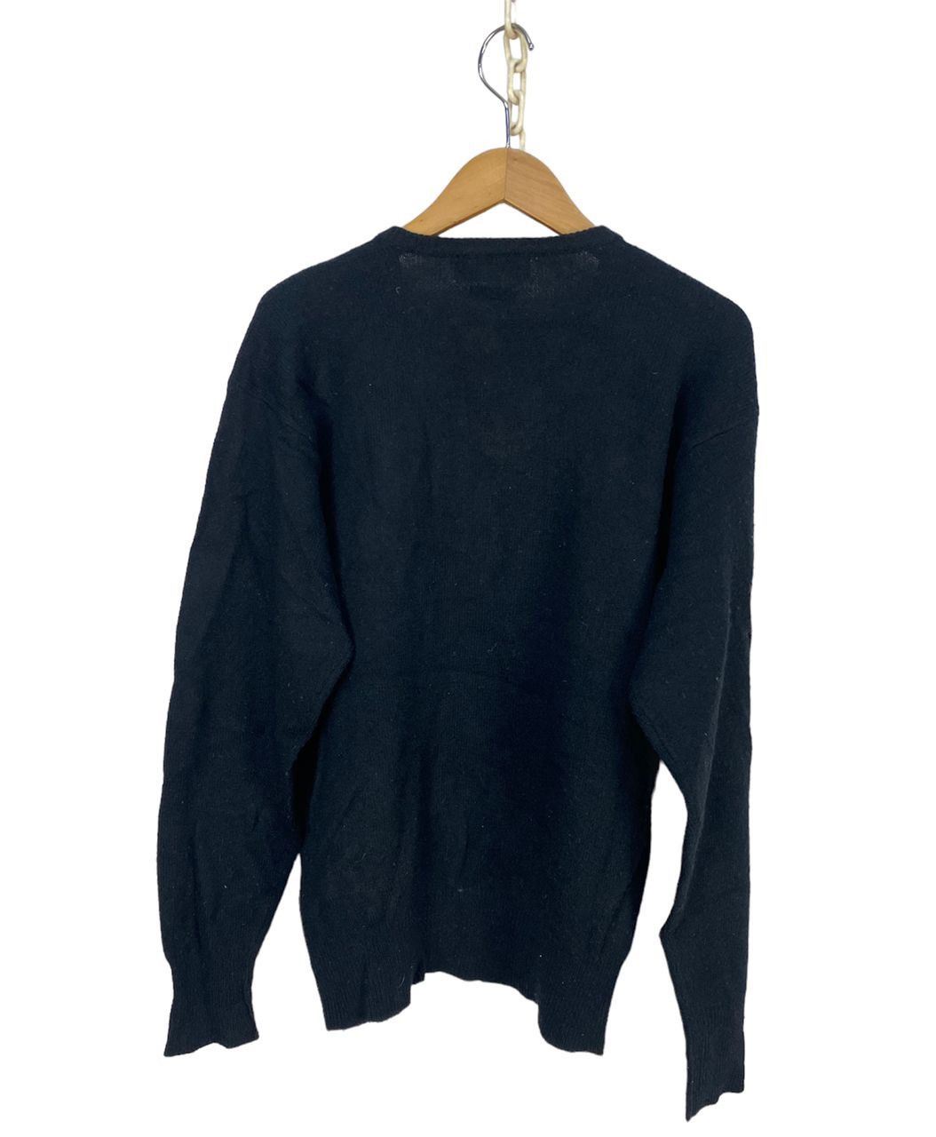 Polo Ralph Lauren lambwool small logo vneck knit sweatshirt