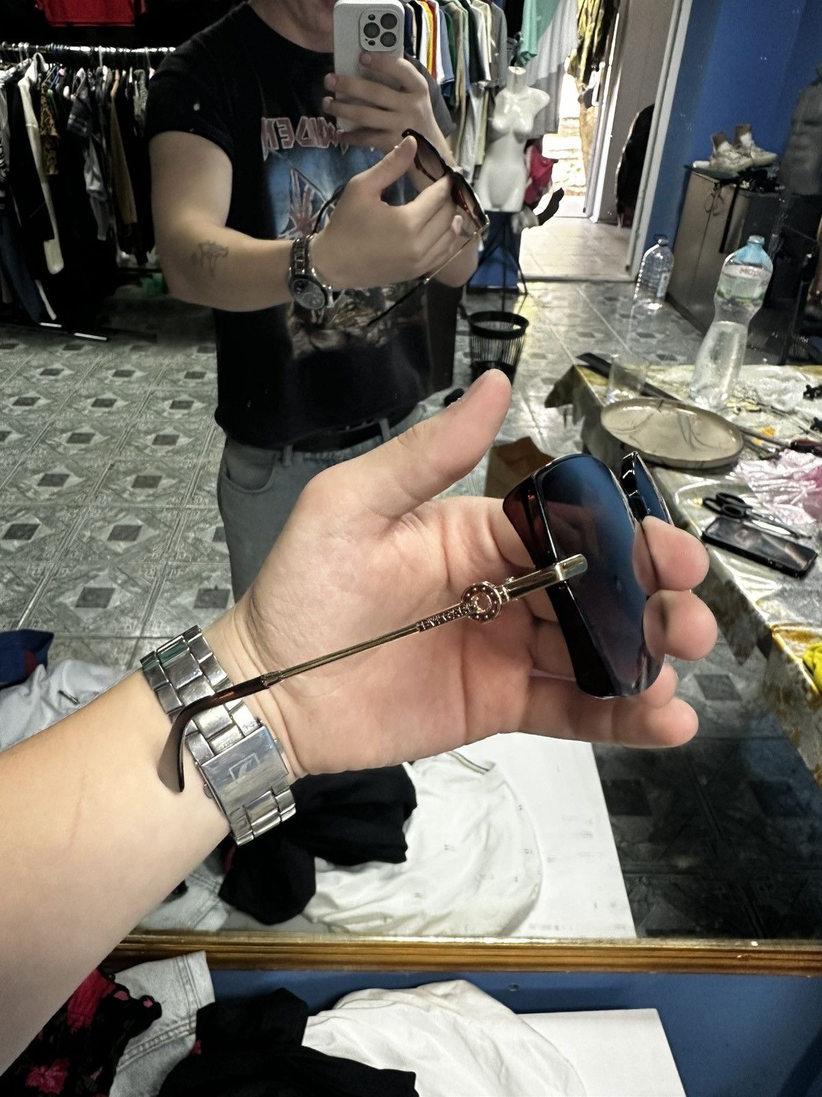 Bvlgari × Fragment Design Sunglasses Bvlgari Size ONE SIZE - 1 Thumbnail