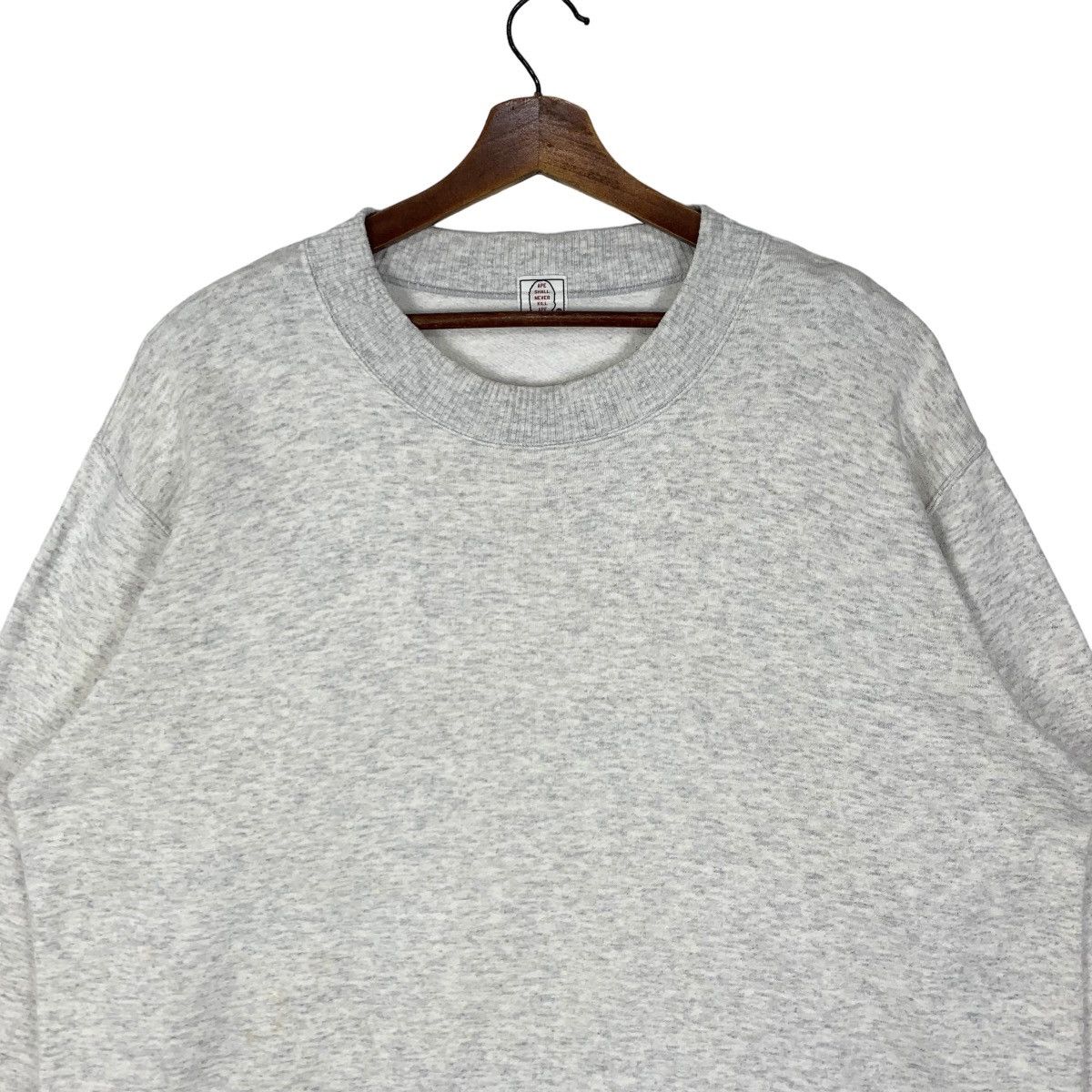 Bape Ape Shall Never Kill Ape Double Pocket Crewneck Sweatshirt Size US XL / EU 56 / 4 - 2 Thumbnail