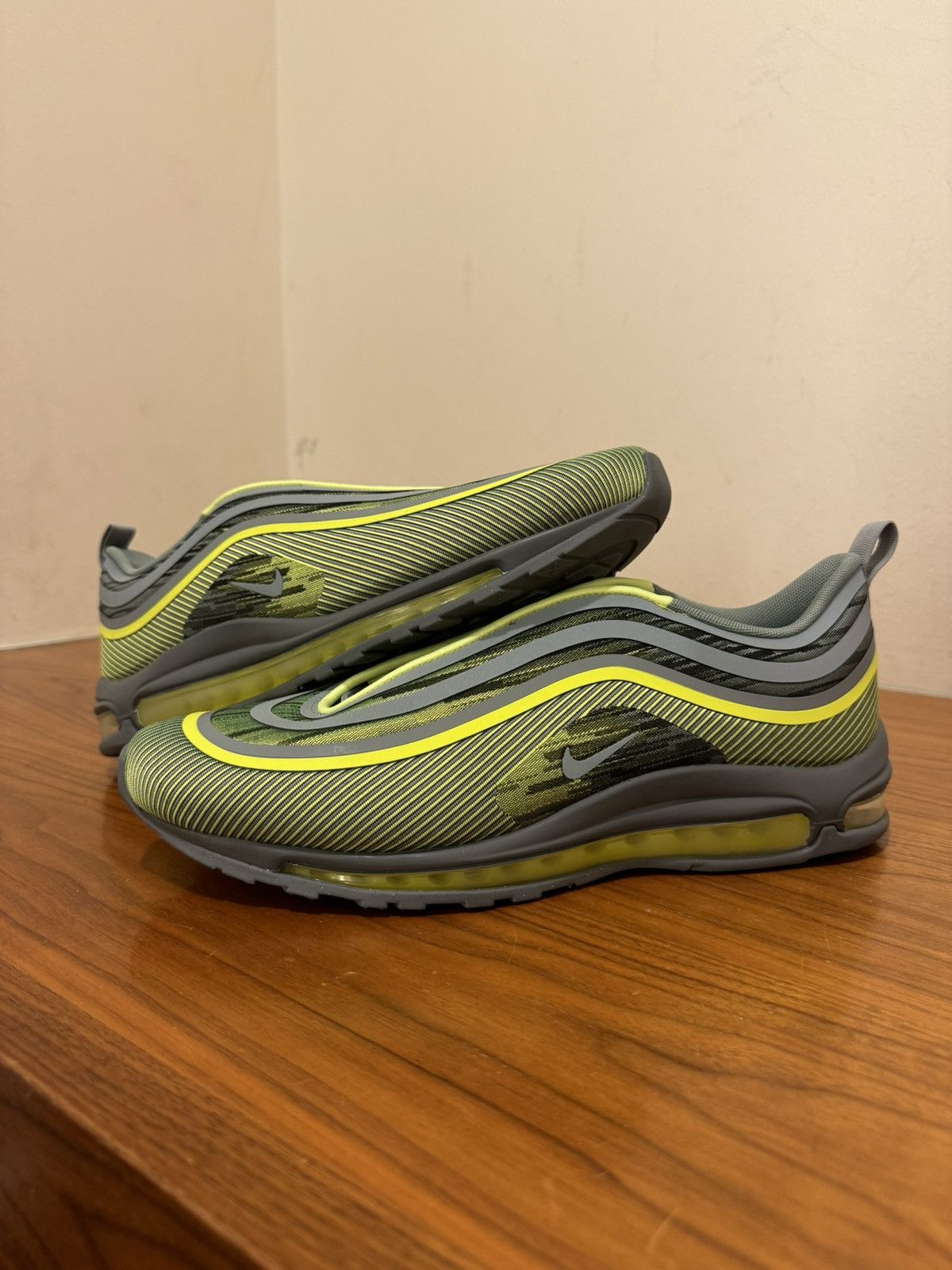 Nike Footwear Nike Air Max 97 Volt Green 921522-108] Youth Nike