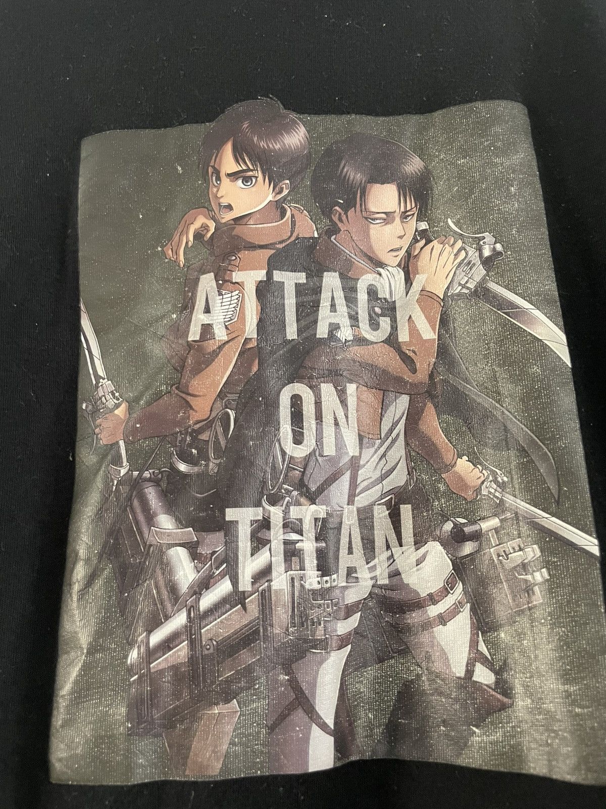 Anime Attack on Titan Levi & Eren Size US L / EU 52-54 / 3 - 5 Thumbnail