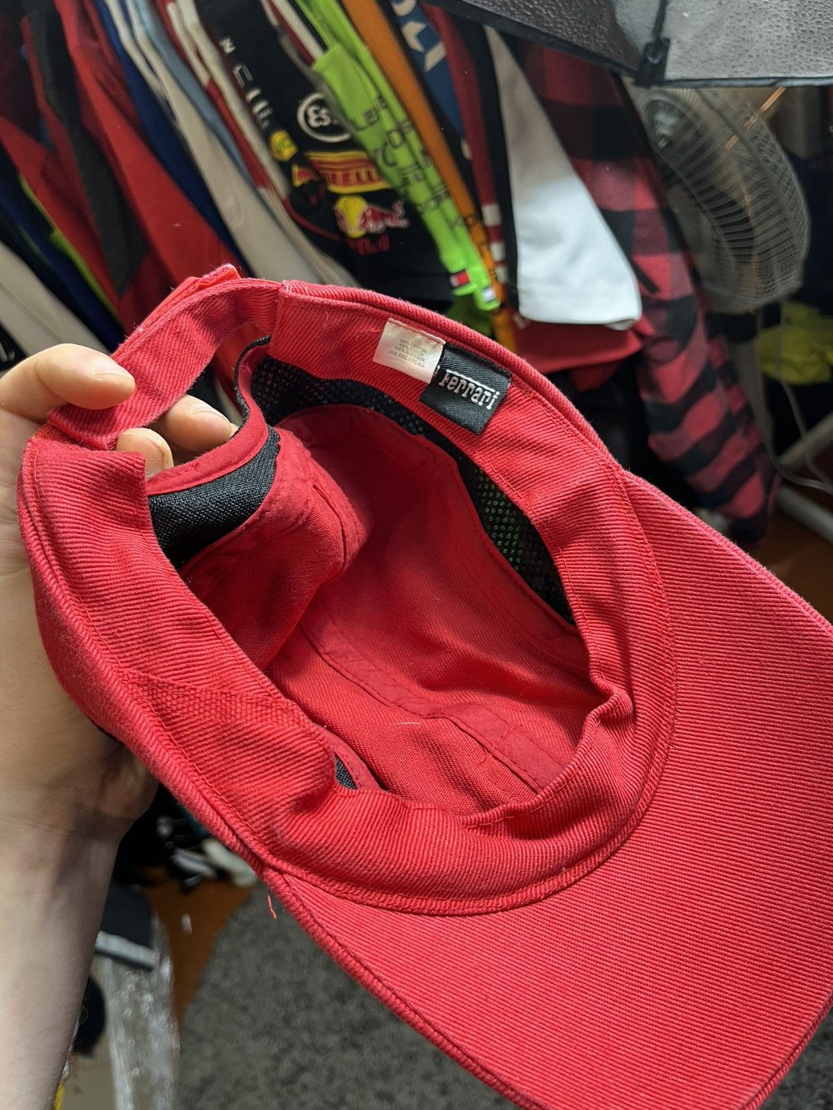Ferrari FERRARI VINTAGE Y2K RACING CAP Size ONE SIZE - 5 Thumbnail