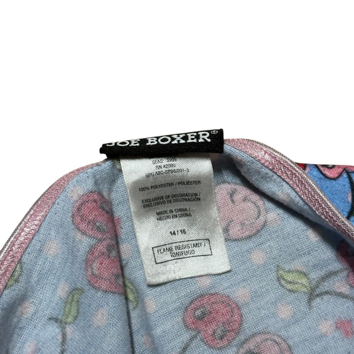 Joe Boxer × Vintage Vintage 90s Joe Boxer Cherry Y2K Tank Top Shirt Size L / US 10 / IT 46 - 7 Thumbnail