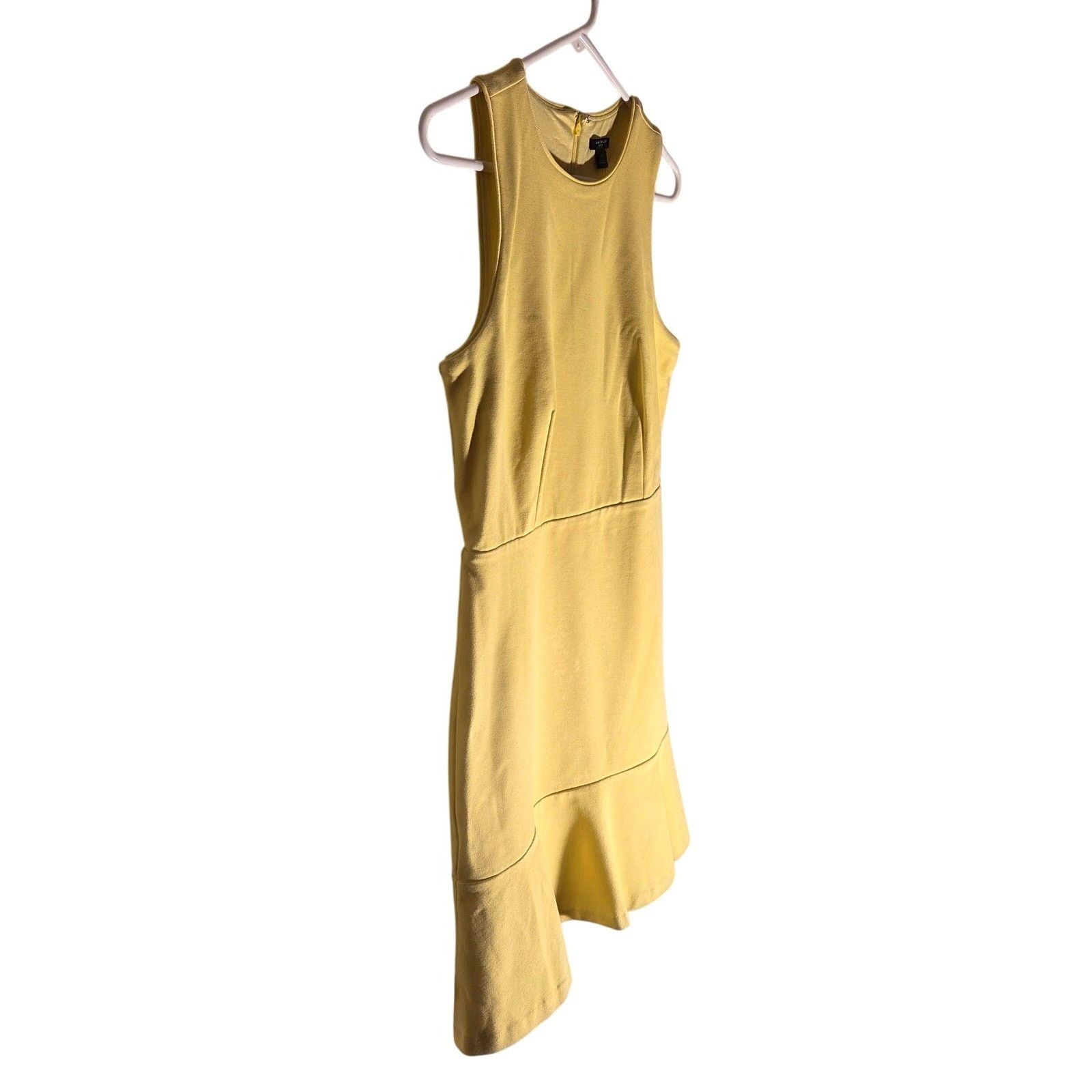 Ann Taylor ANN TAYLOR Canary Yellow Dress - Women's Petite Size 10 Size L / US 10 / IT 46 - 3 Thumbnail
