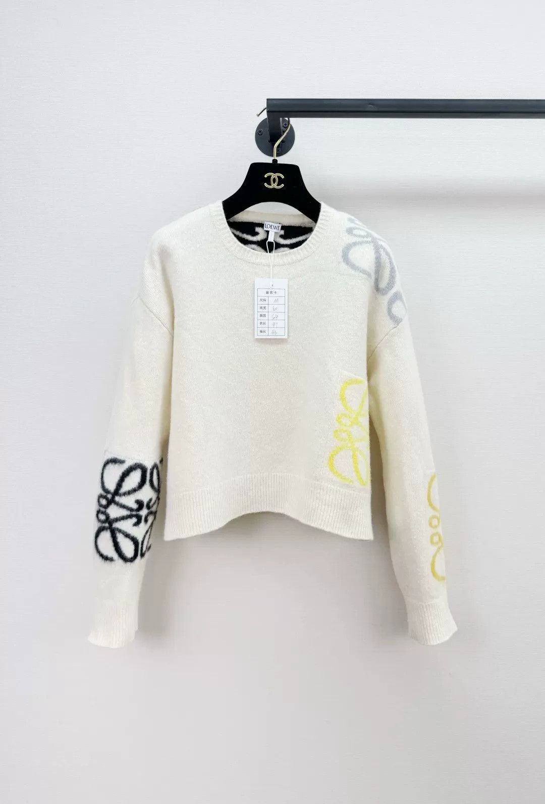 Loewe Loewe Wool Intarsia Knit Sweater Size US M / EU 48-50 / 2 - 1 Thumbnail