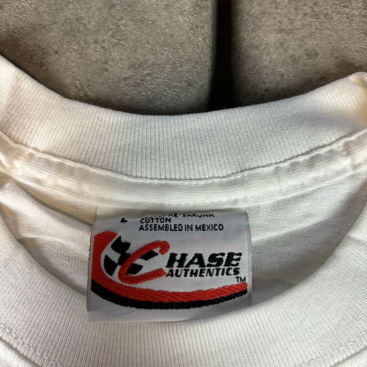 Chase Authentics Vintage 2002 Jimmy Spencer Nascar Target Racing White TShirt Size US L / EU 52-54 / 3 - 3 Thumbnail