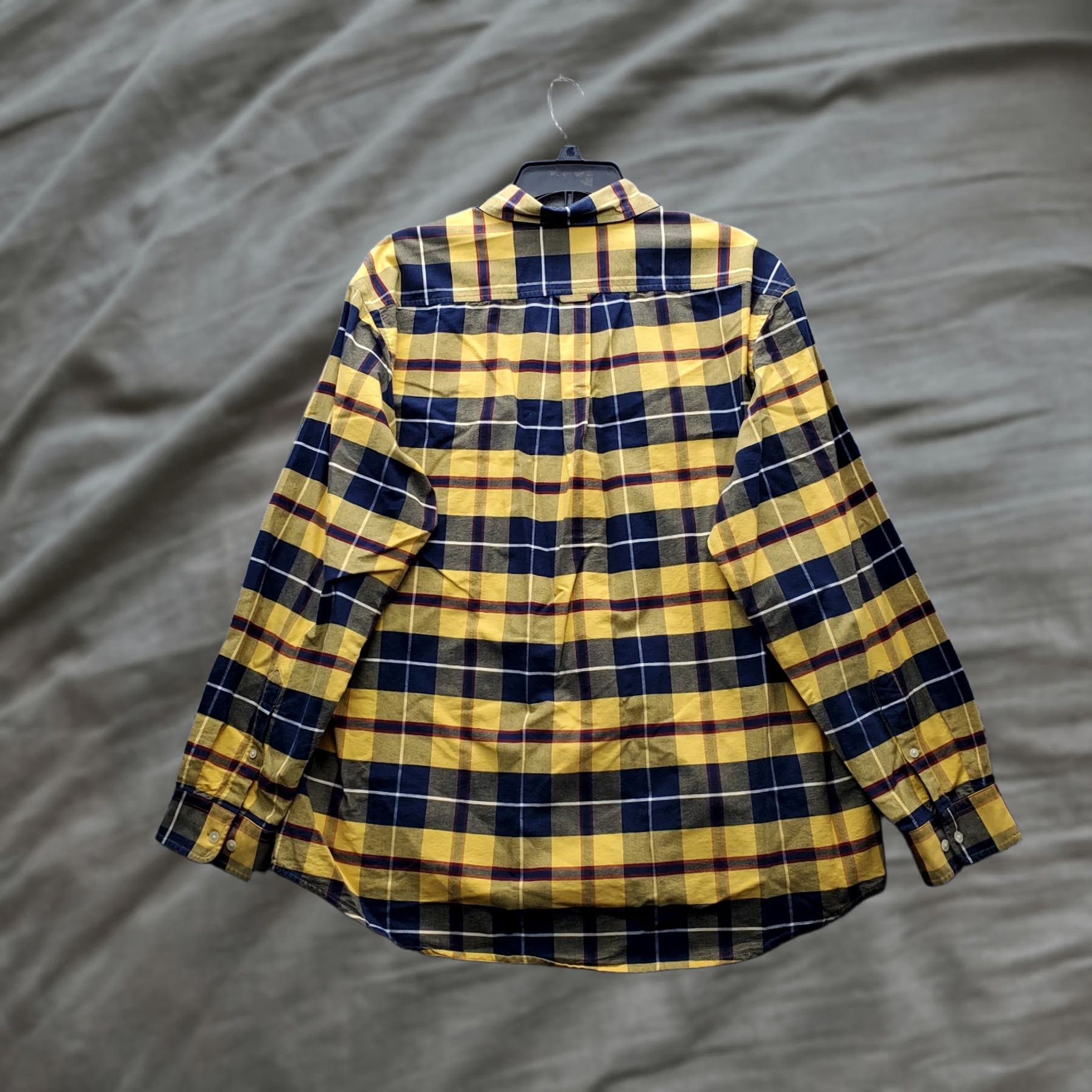 Vintage John Ashford Shirt Mens XL Multi Plaid Cotton Button-Up EUC Size US XL / EU 56 / 4 - 1 Thumbnail