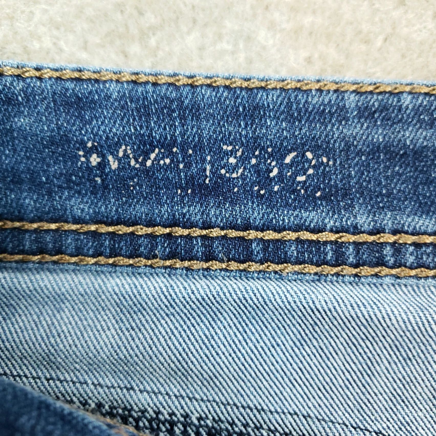 DL1961 Womens Curvy Jeans 27x29 Blue Straight Leg Casual Comfort Size 27" / US 4 / IT 40 - 7 Thumbnail