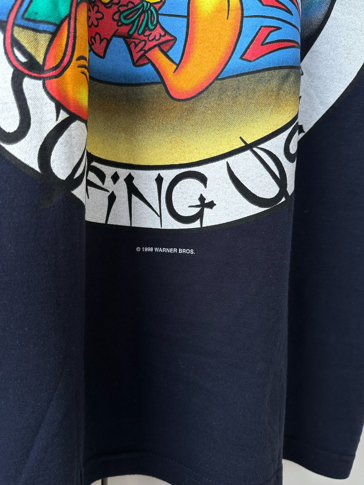 Warner Bros Vintage 1998’s Looney Tunes Tweety Surfing USA Tee Size US L / EU 52-54 / 3 - 3 Thumbnail