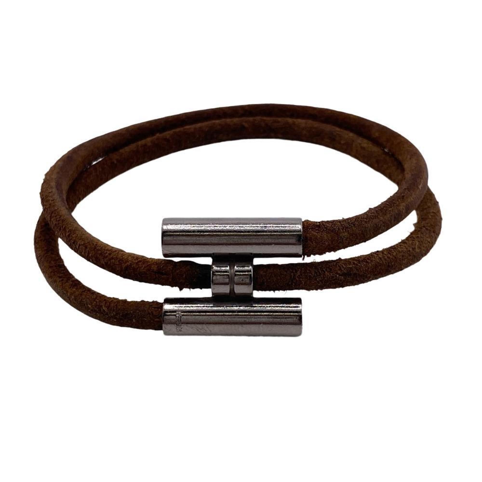 image of Hermes Tournis Bracelet Brown Unisex Z0006446, Women's
