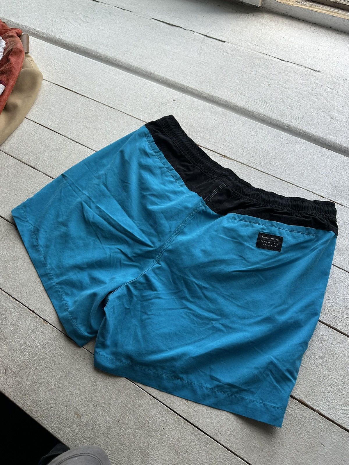 Quiksilver 🚨Vintage Quiksilver Shorts Big Logo Y2K Style 90s Surfing Size US 36 / EU 52 - 6 Thumbnail