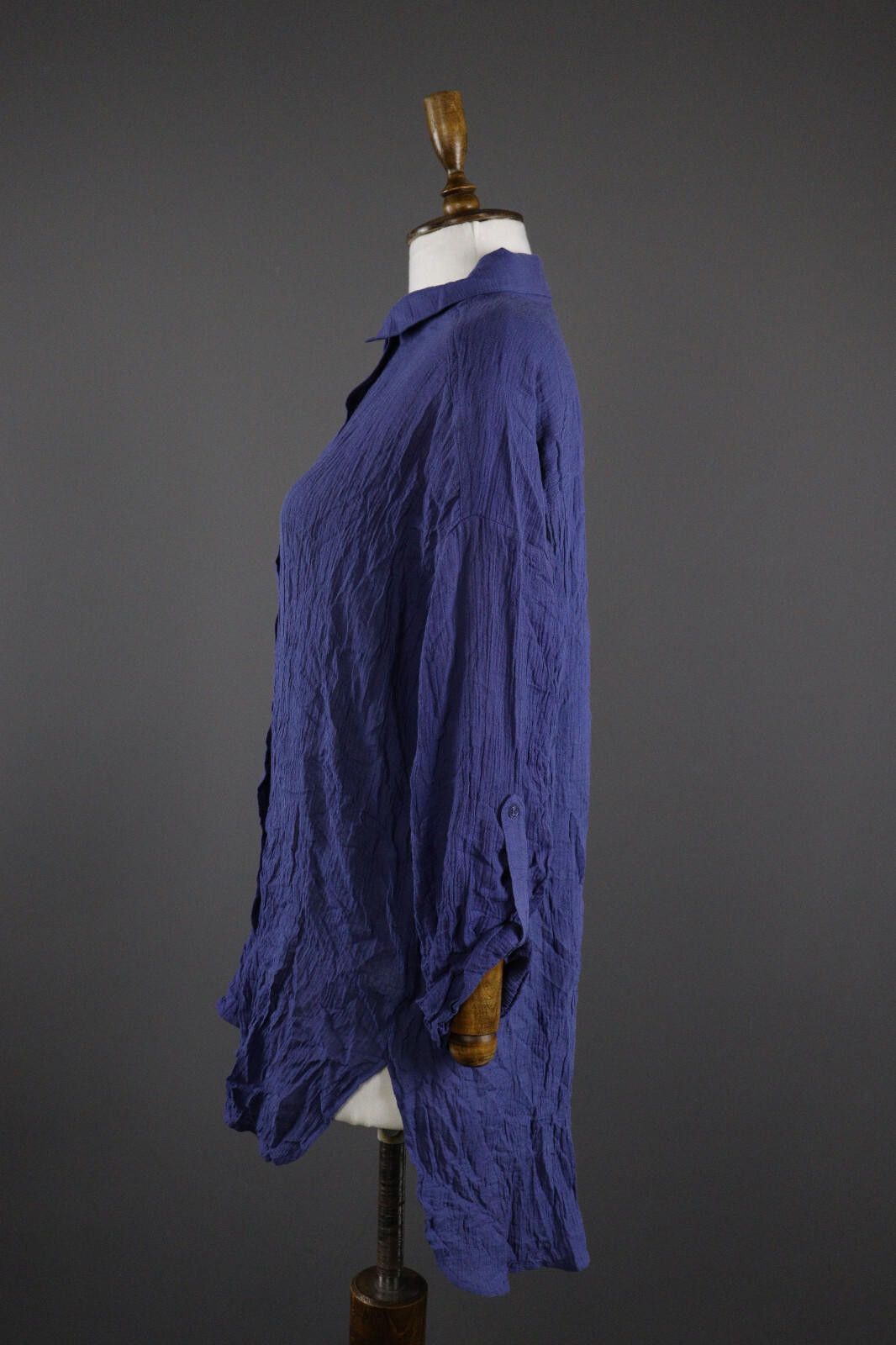 Designer Seafolly Designer Casual Long Blouse Shirt Tunic Size L Size L / US 10 / IT 46 - 4 Thumbnail
