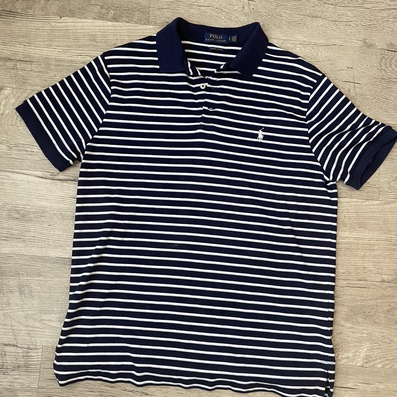 Polo Ralph Lauren Polo Ralph Lauren Men's Navy and Blue Polo-shirts Size US L / EU 52-54 / 3 - 1 Thumbnail