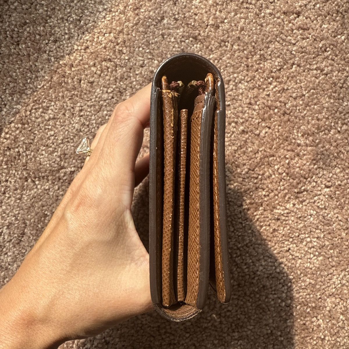 Louis Vuitton LOUIS VUITTON Tresor Wallet Authentic Size ONE SIZE - 3 Thumbnail
