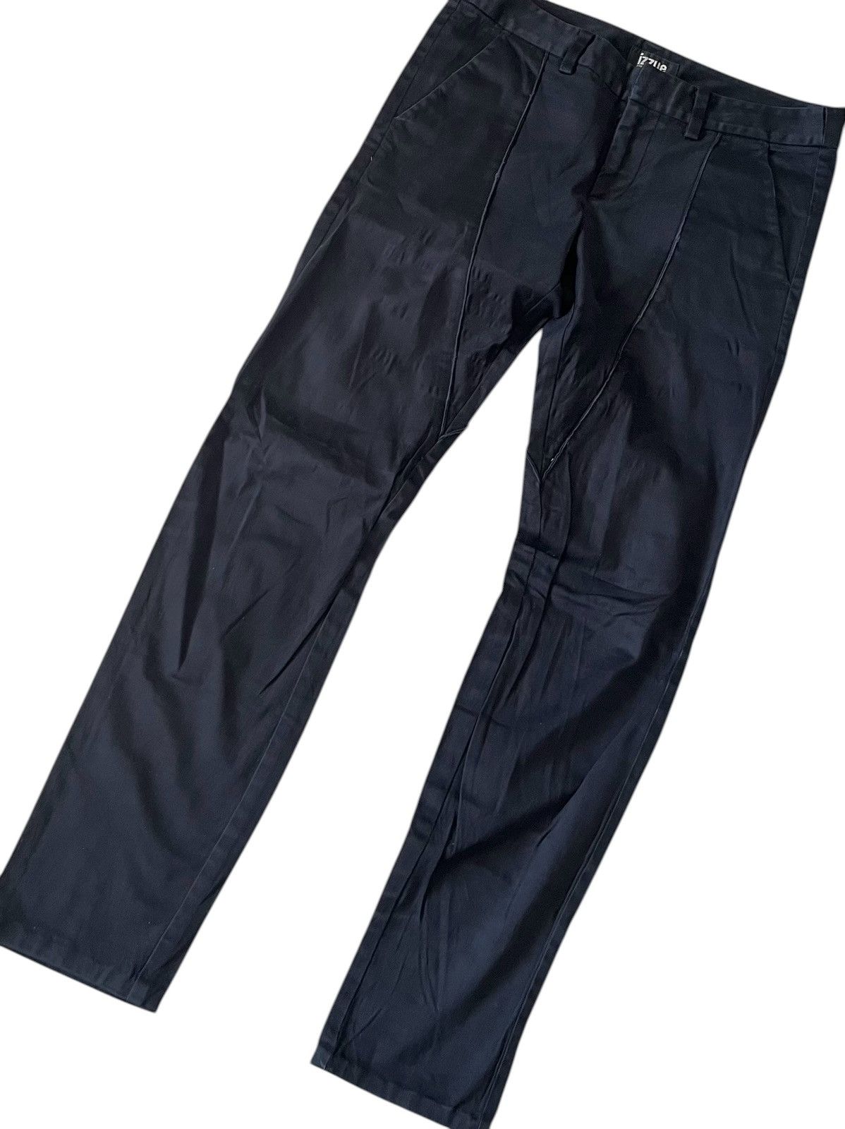 izzue Izzue straight black trousers Size US 28 / EU 44 - 2 Thumbnail