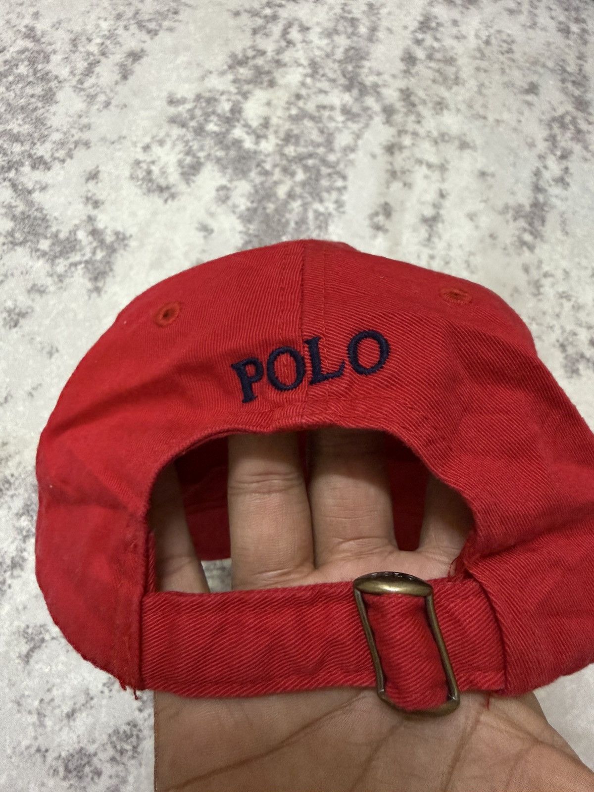 Polo Ralph Lauren Polo Ralph Lauren Small Pony Adjustable Cap Size ONE SIZE - 7 Thumbnail