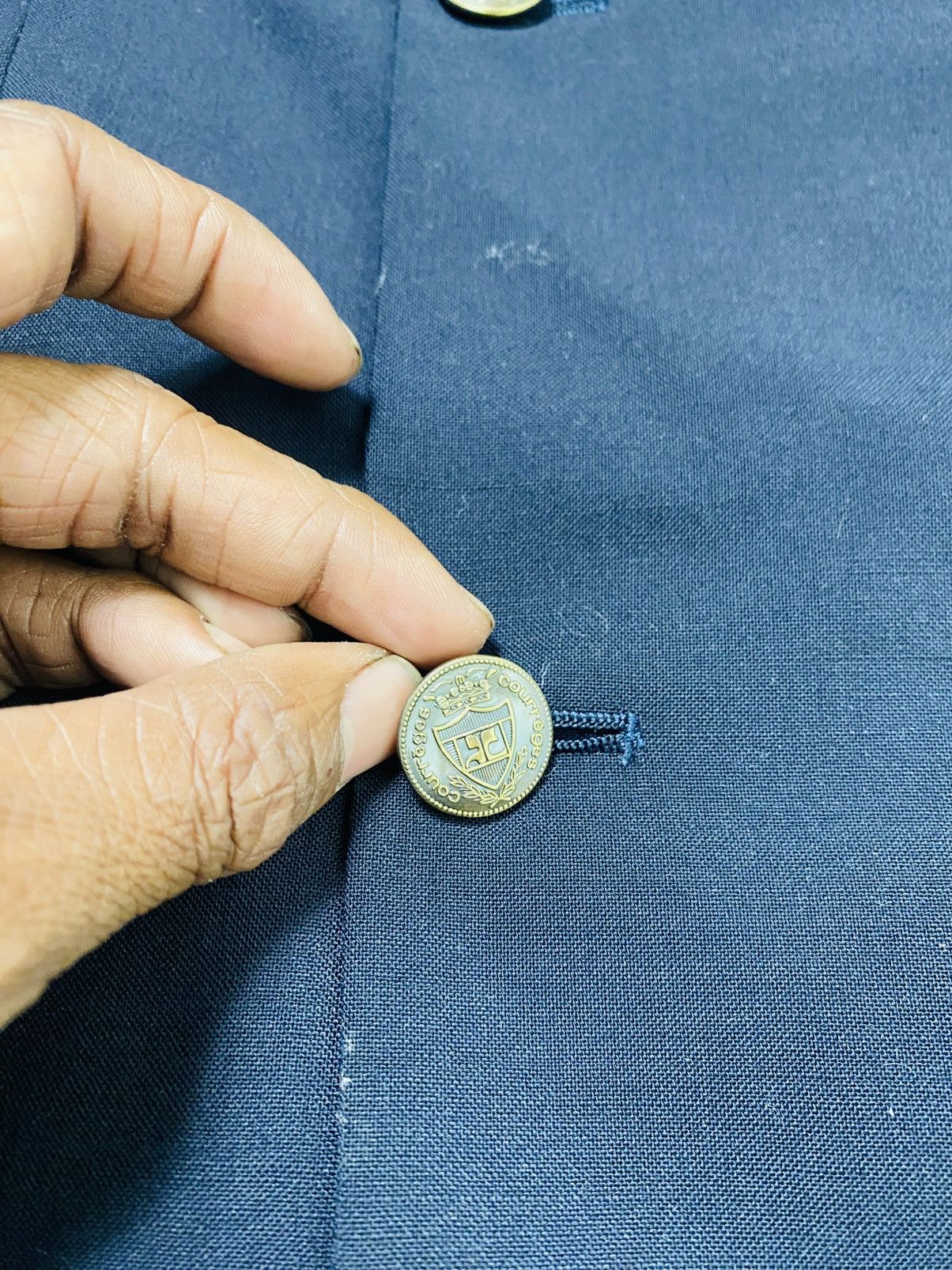 Courreges Rare Vintage Courreges Homme Double Breasted Blazer Size US M / EU 48-50 / 2 - 7 Thumbnail
