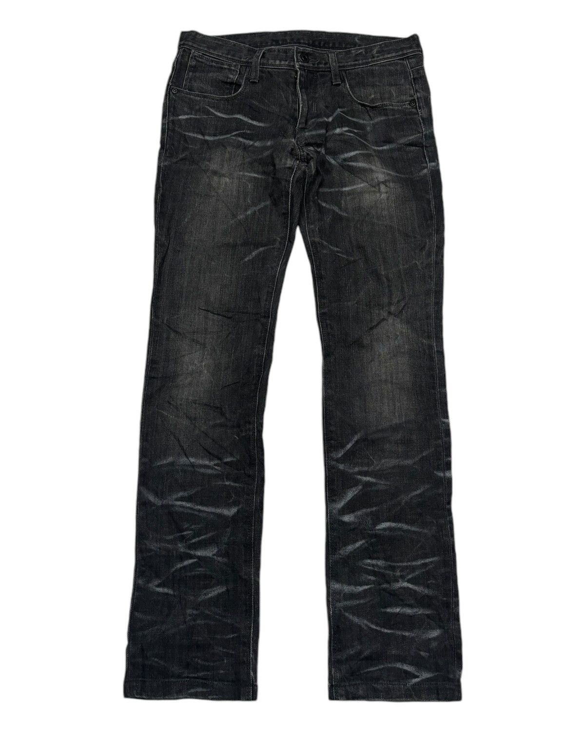 パンツ BLACK BARRETT coating black denim Y2K BLACK BARRETT coating black denim Y2K