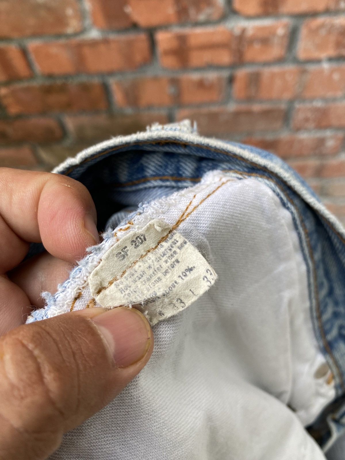 Levi's Vintage Clothing W32x30 Vintage levi's 501 redline selvedge distressed Size US 32 / EU 48 - 11 Thumbnail