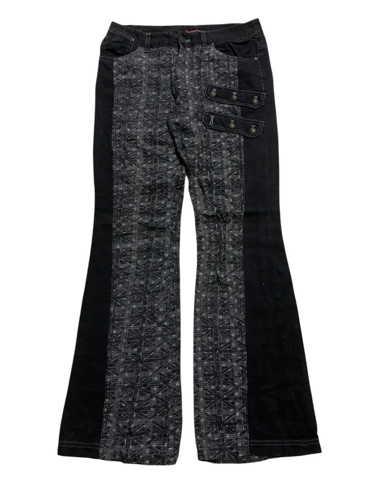 Hysteric Glamour 💥Japanese Flare Algonquin Punk Gothic Pant Size 28" / US 6 / IT 42 - 1 Thumbnail
