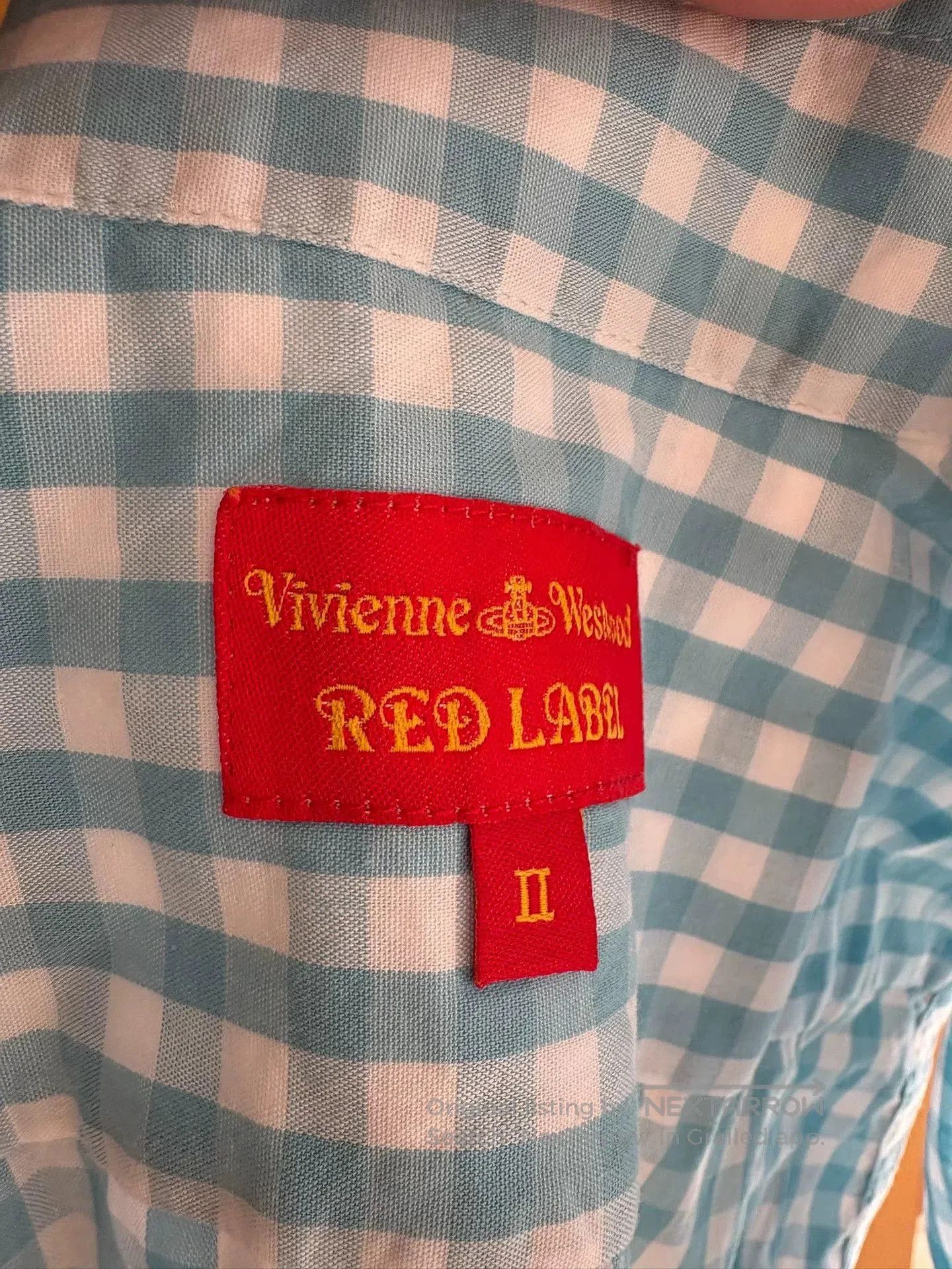 Vivienne Westwood vintage vivienne westwood blue check sleeveless shirt. Size S / US 4 / IT 40 - 5 Thumbnail