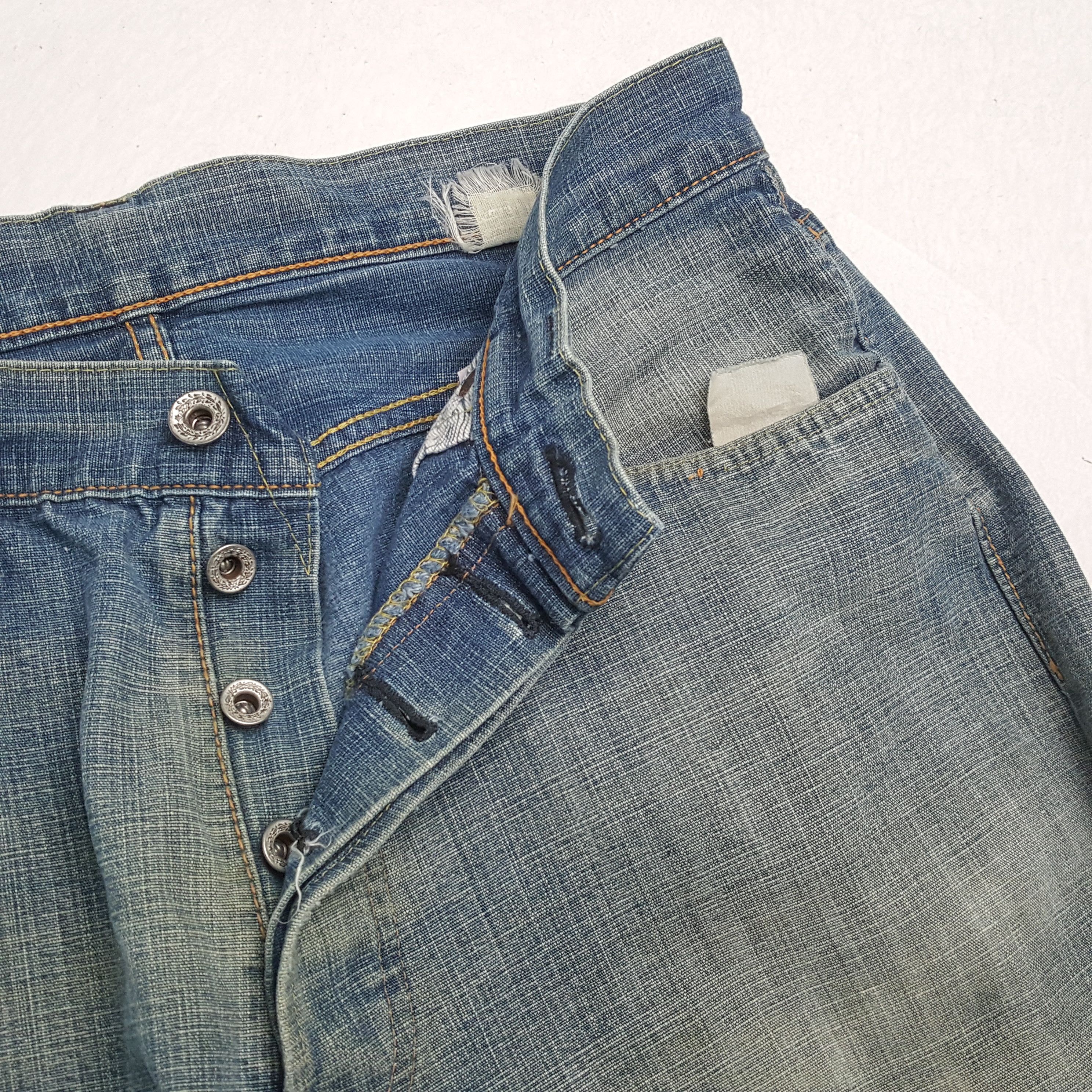 Japanese Brand × Sugar Cane × Vintage Vintage SUGAR CANE Japanese Fashion Brand Distressed Jeans Size US 31 - 13 Thumbnail