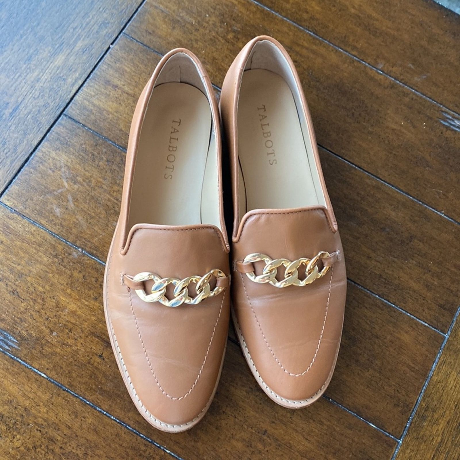 Other Talbots Leighton Chainlink Nappa Loafers Havana Tan size 8 Size US 8 / IT 38 - 8 Thumbnail